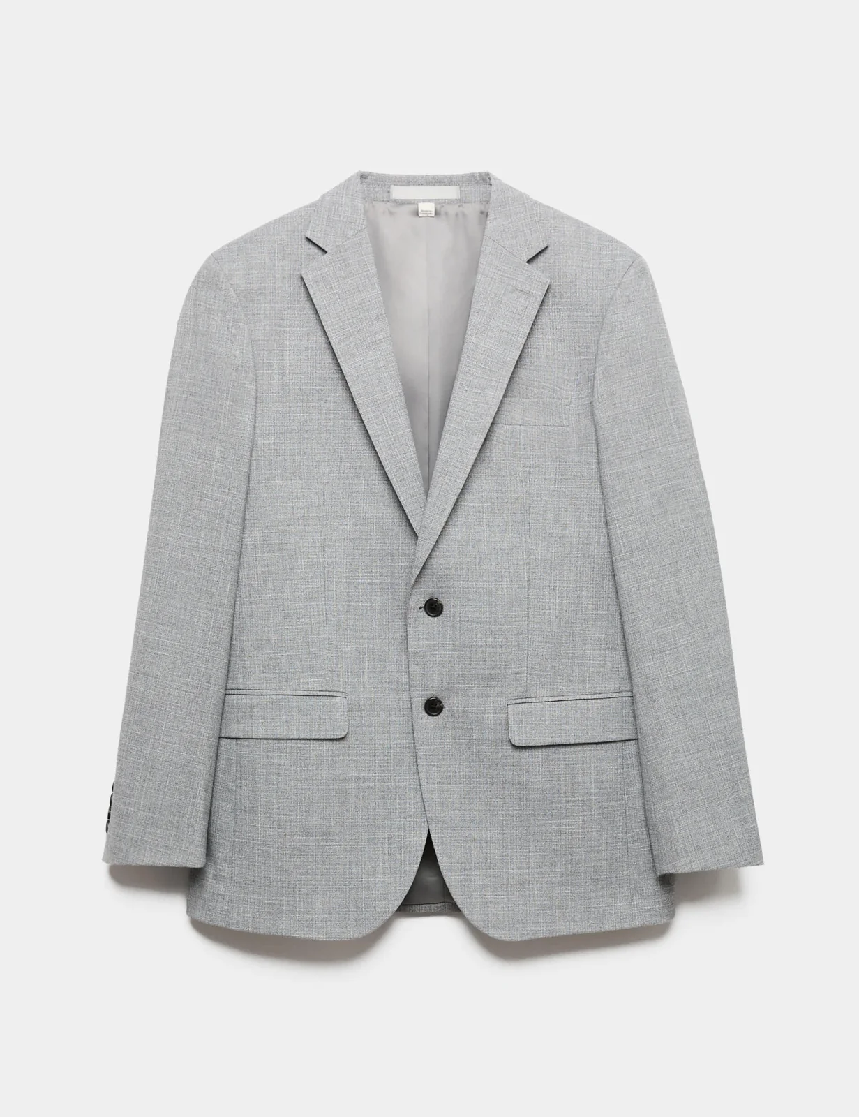 Regular Fit Textured Stretch Suit Jacket thumbnail 2
