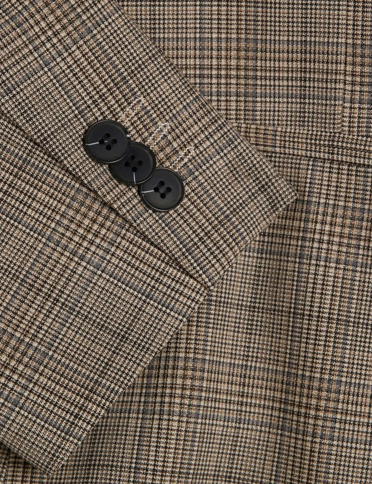 Skinny Fit Checked Suit Jacket thumbnail 6