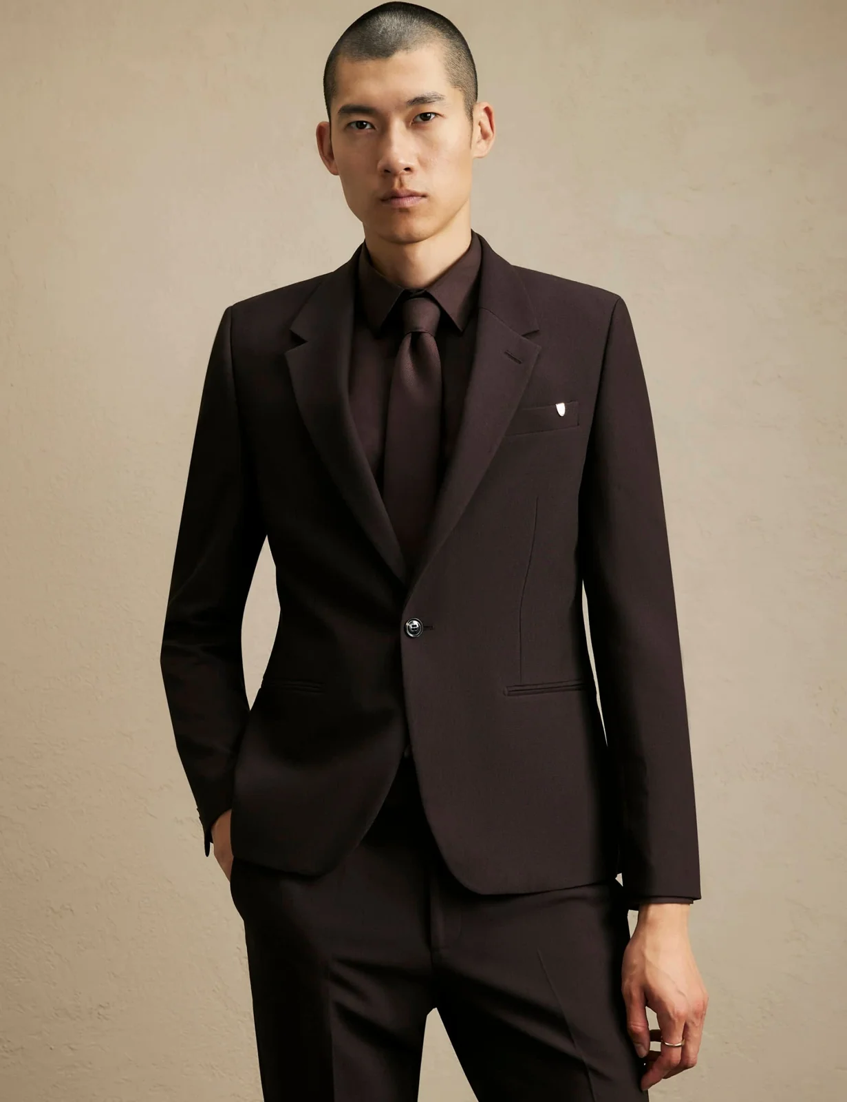 Skinny Fit Stretch Suit Jacket