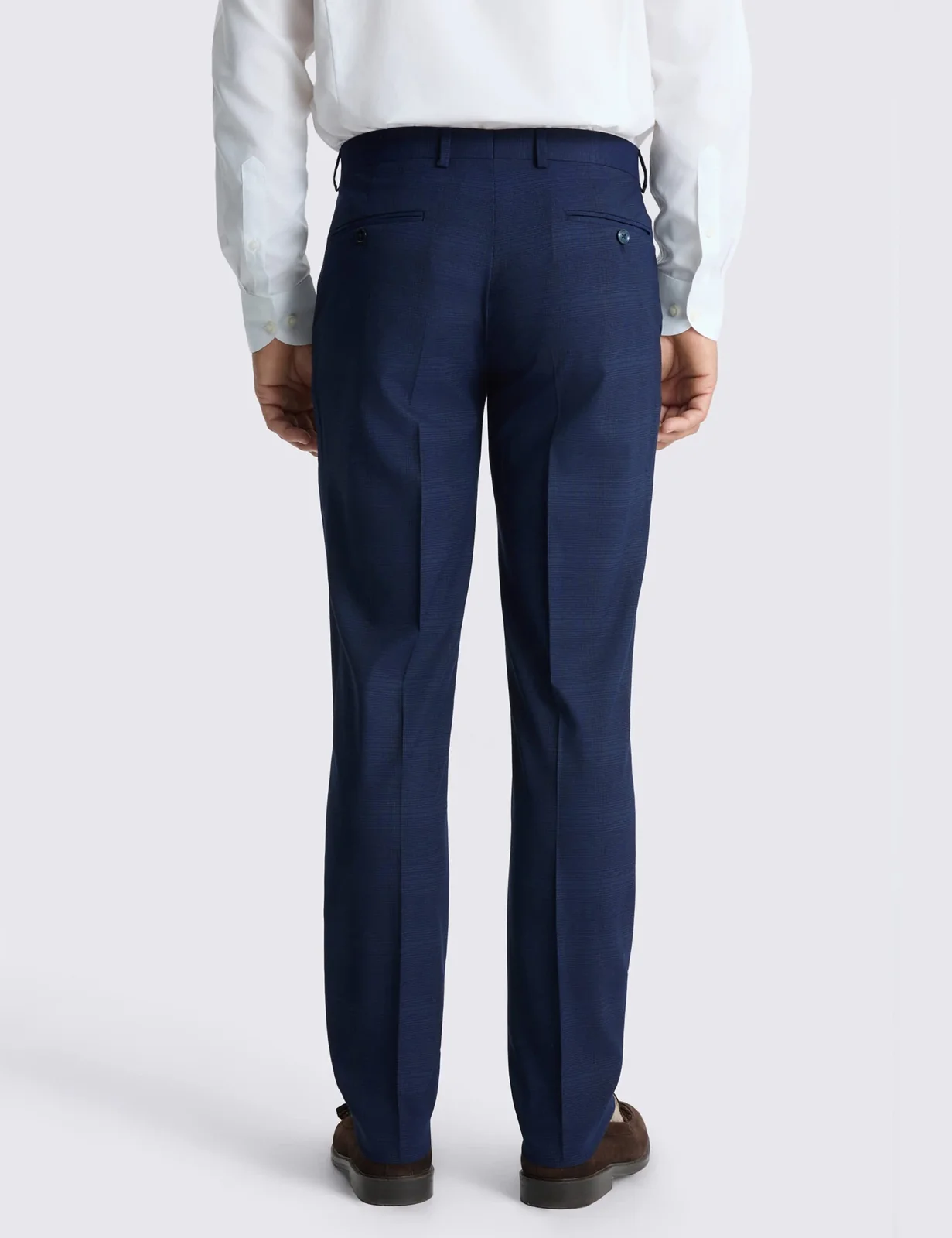 Slim Fit Check Suit Trousers thumbnail 3