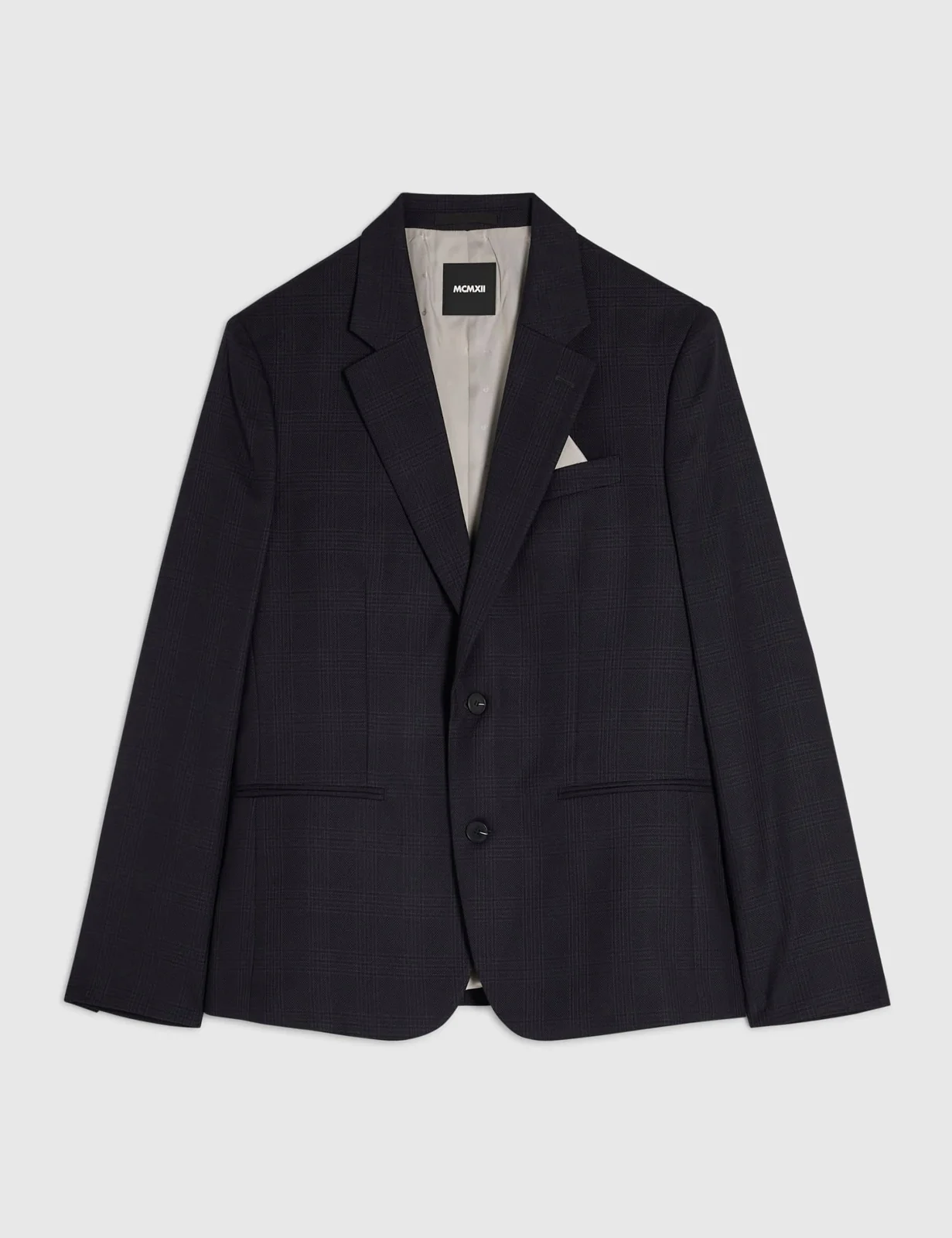 Slim Fit Checked Single Breasted Suit Jacket thumbnail 8
