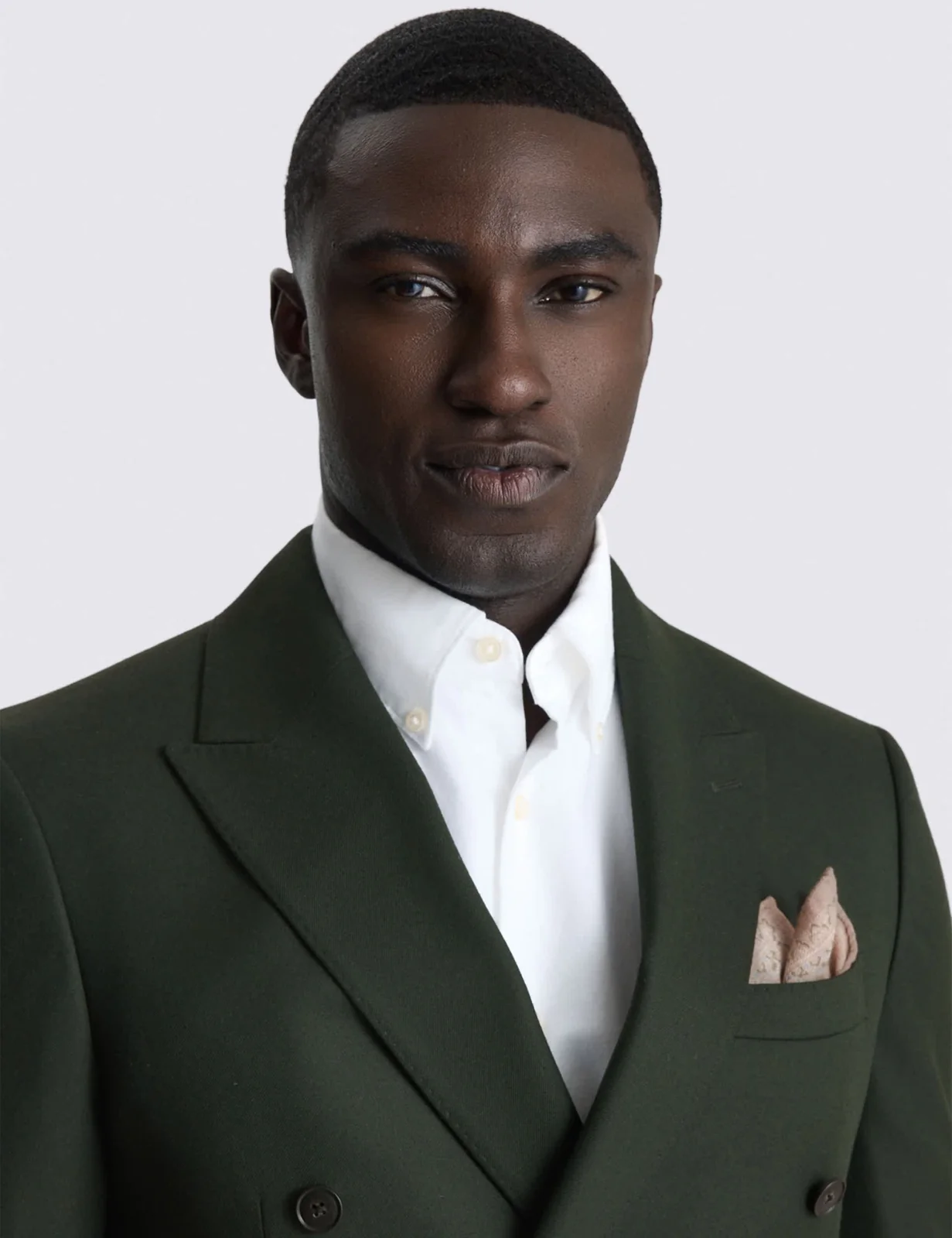 Slim Fit Double Breasted Suit Jacket thumbnail 4