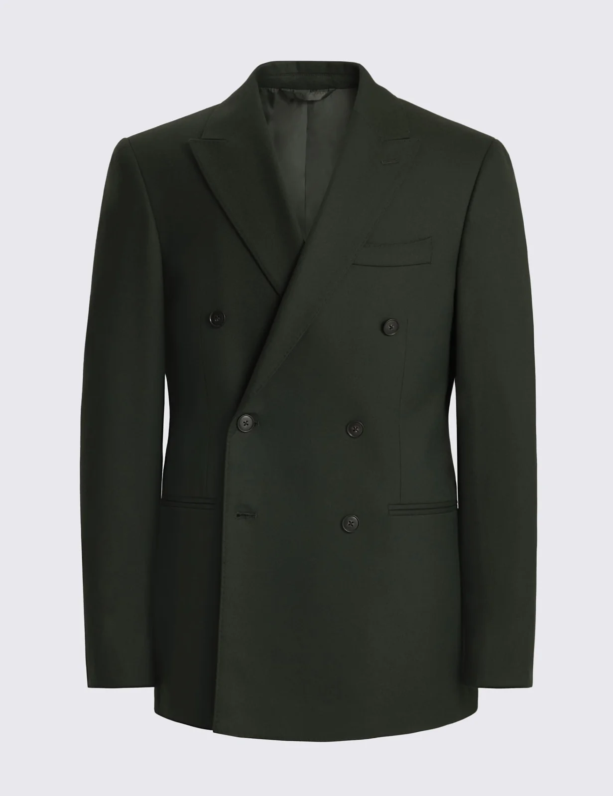 Slim Fit Double Breasted Suit Jacket thumbnail 5