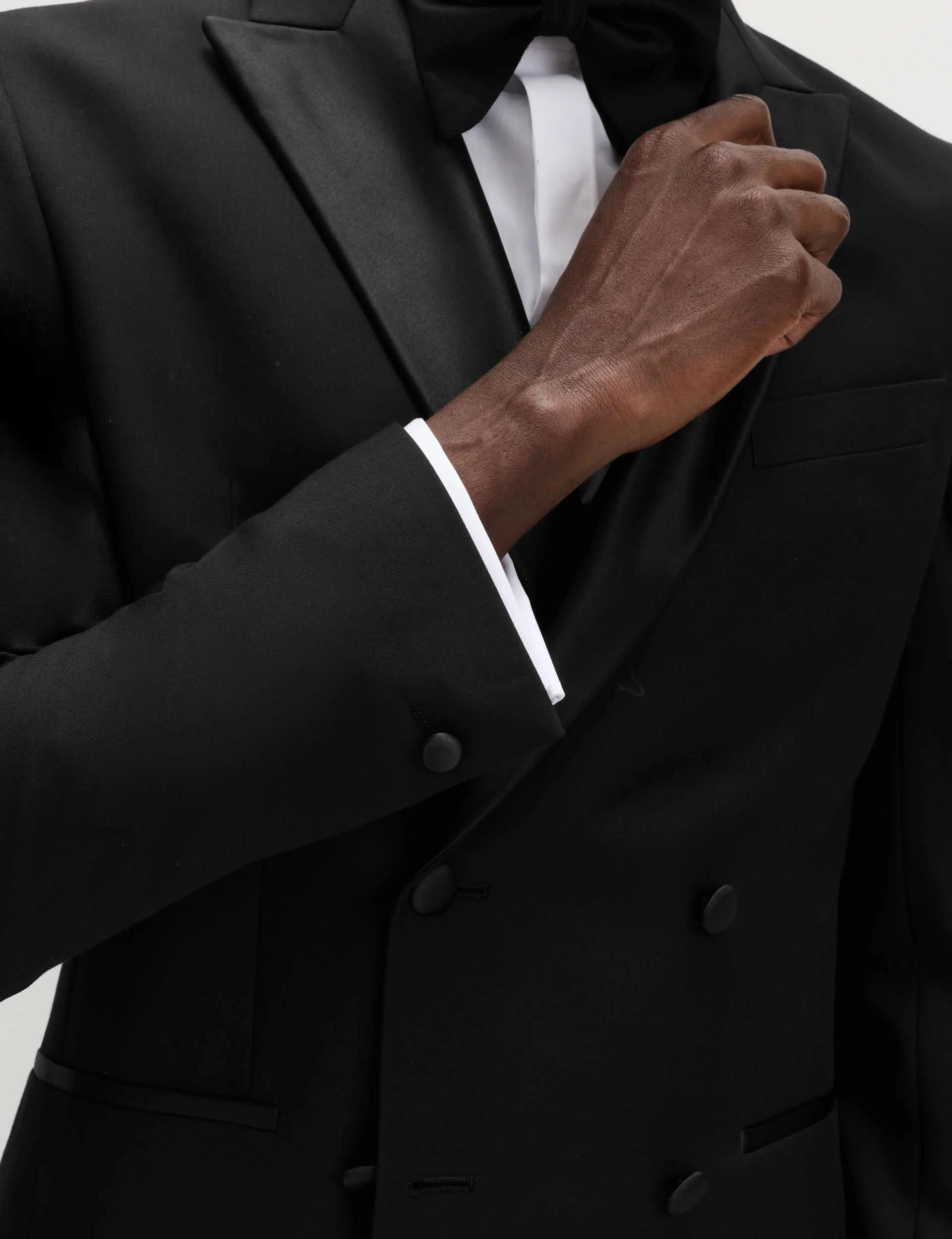 Slim Fit Double Breasted Tuxedo Jacket thumbnail 5