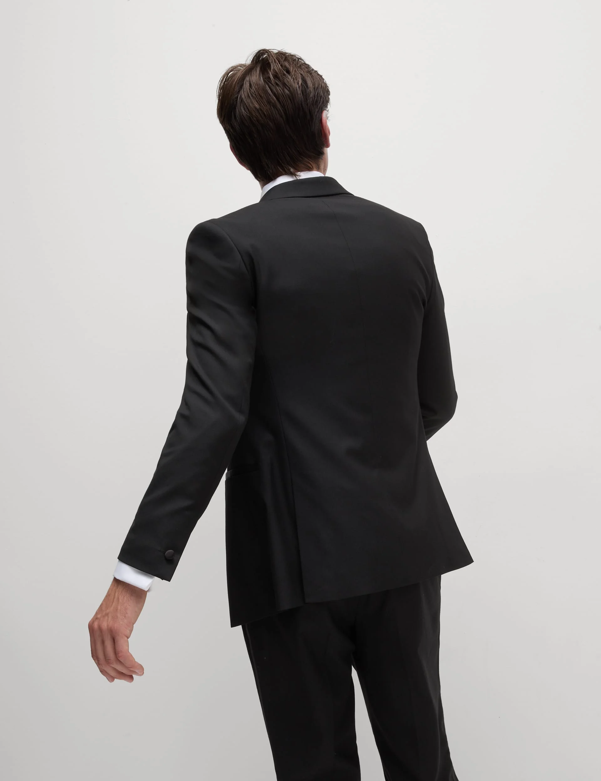 Slim Fit Double Breasted Tuxedo Jacket thumbnail 8