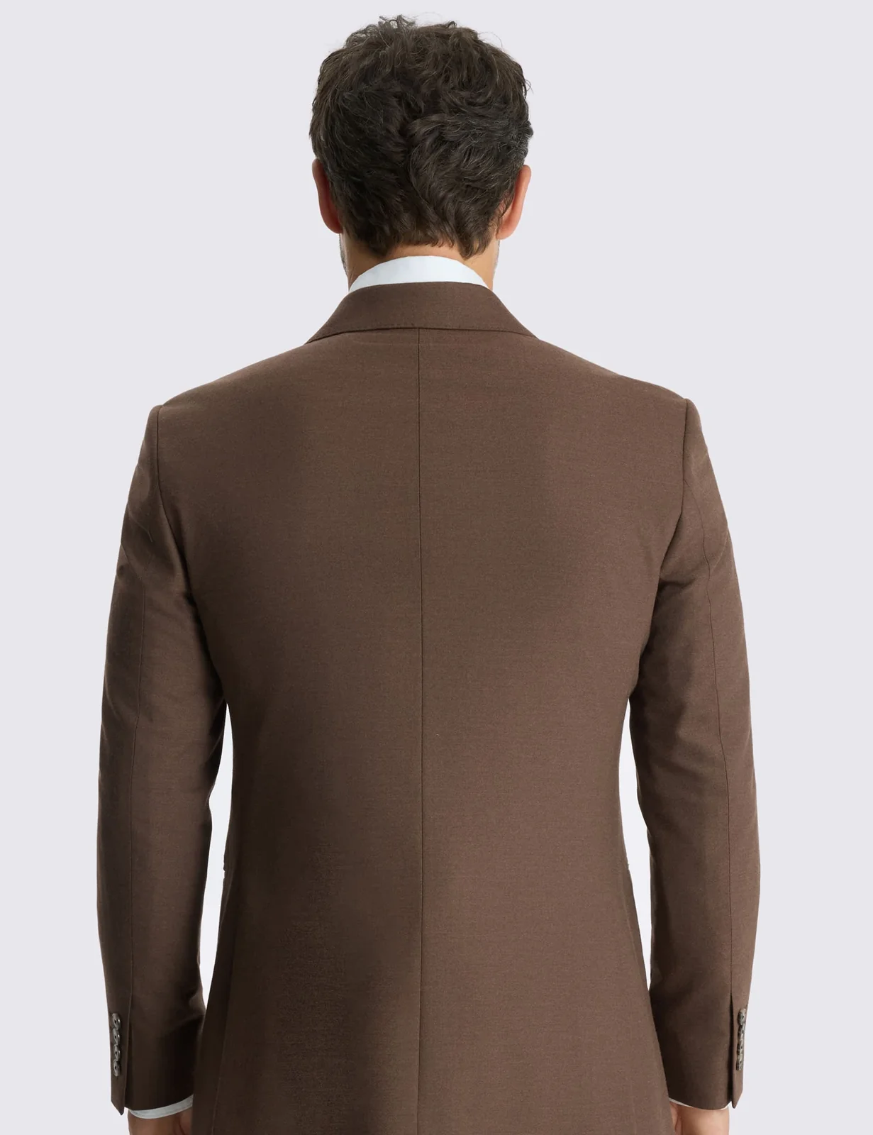Slim Fit Flannel Stretch Suit Jacket thumbnail 3