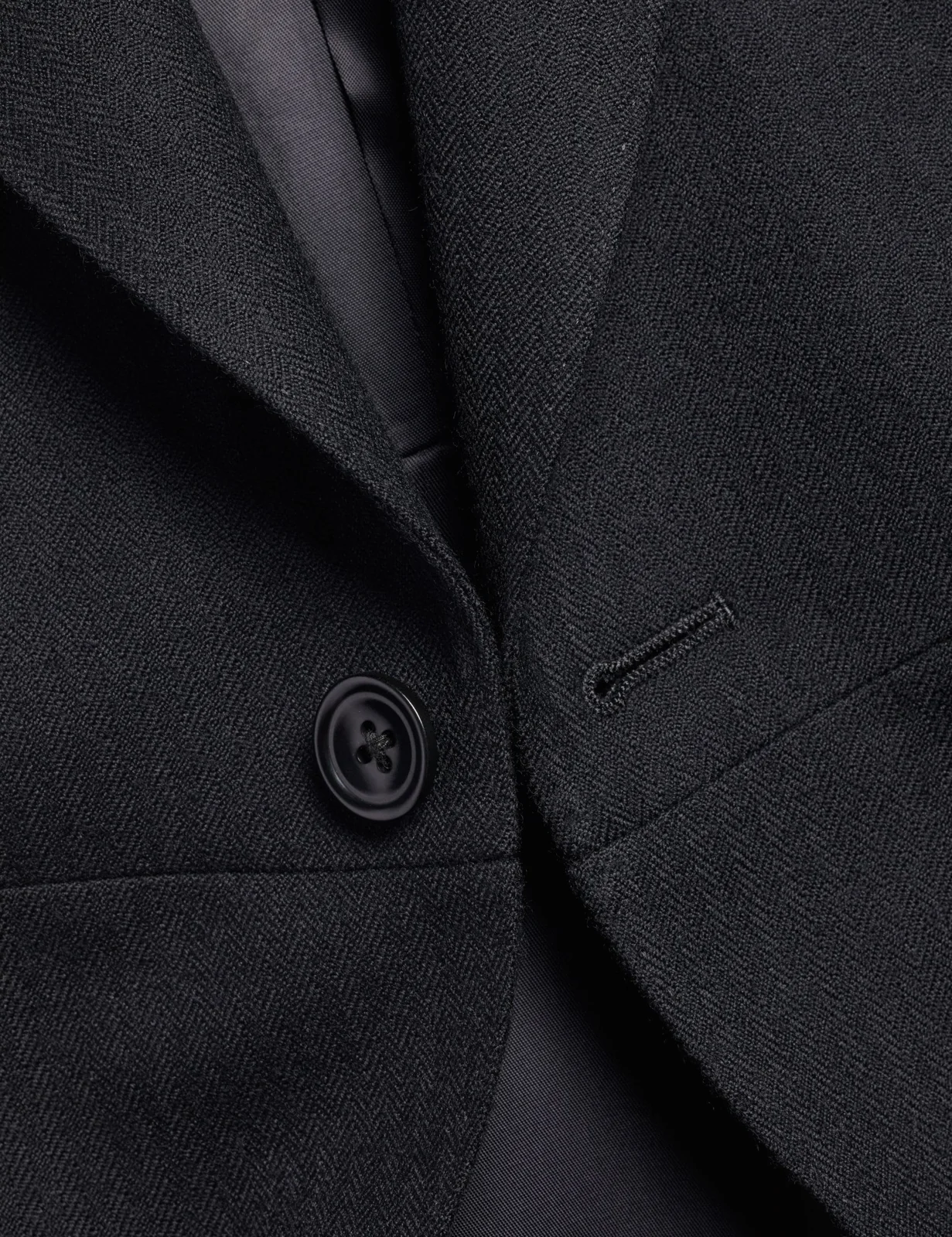 Slim Fit Herringbone Morning Suit Tailcoat thumbnail 5