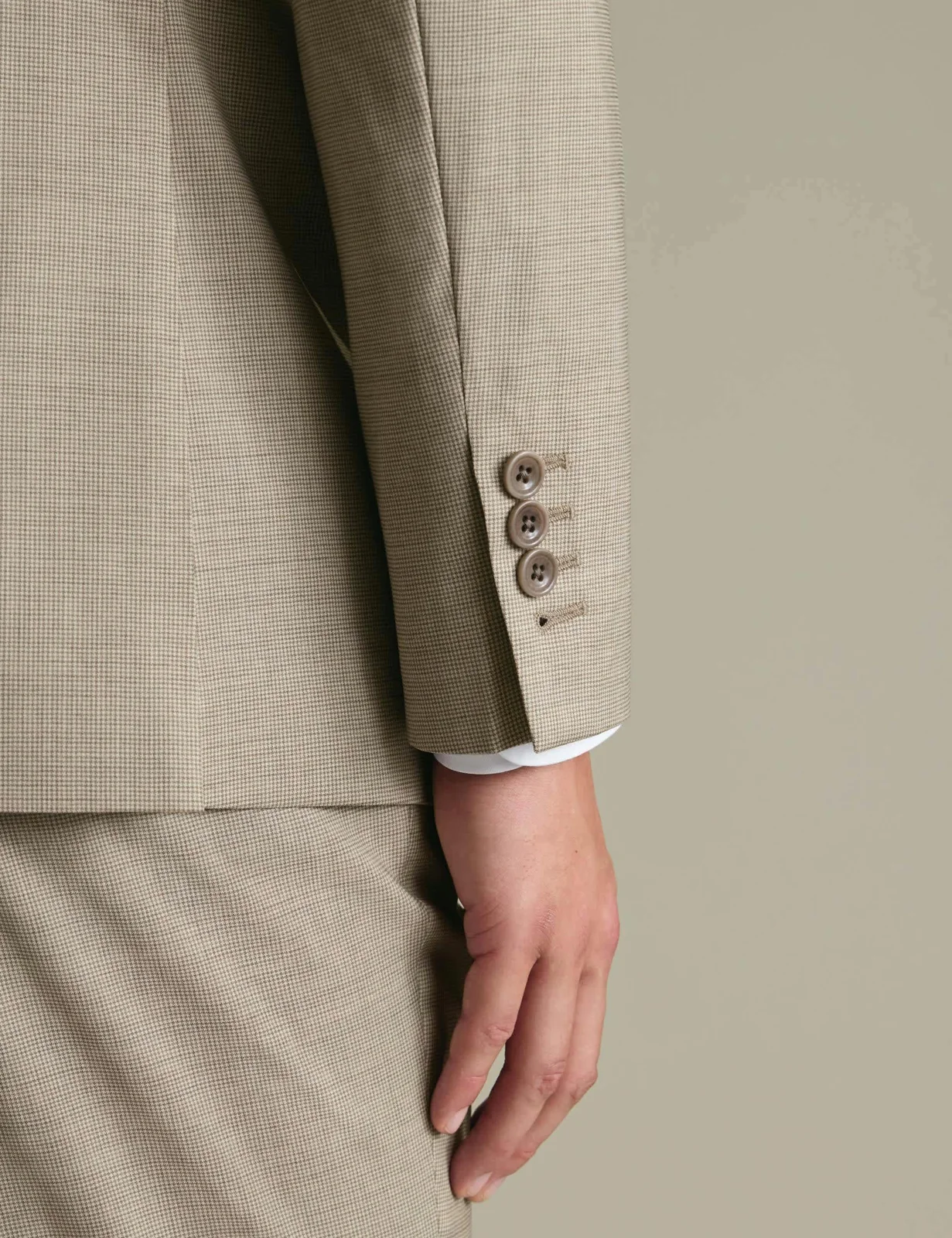 Slim Fit Italian Wool Rich Suit Jacket thumbnail 6