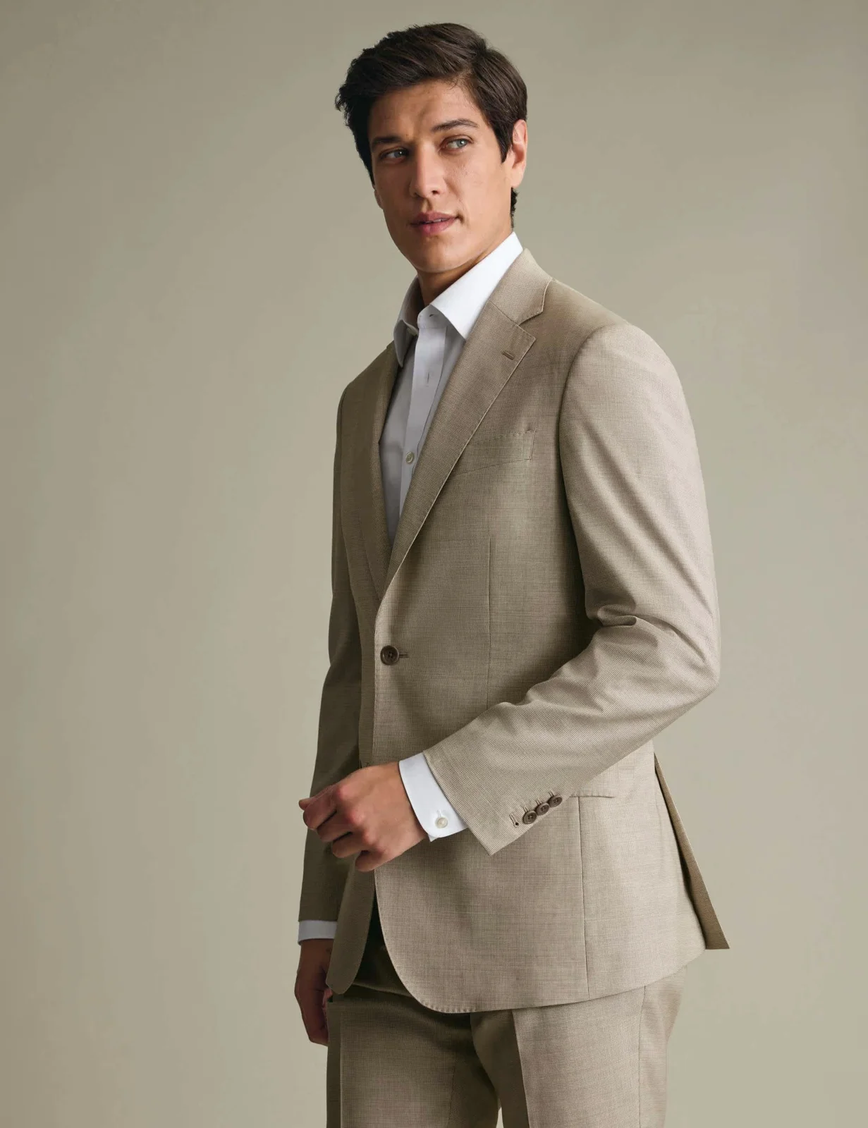 Slim Fit Italian Wool Rich Suit Jacket