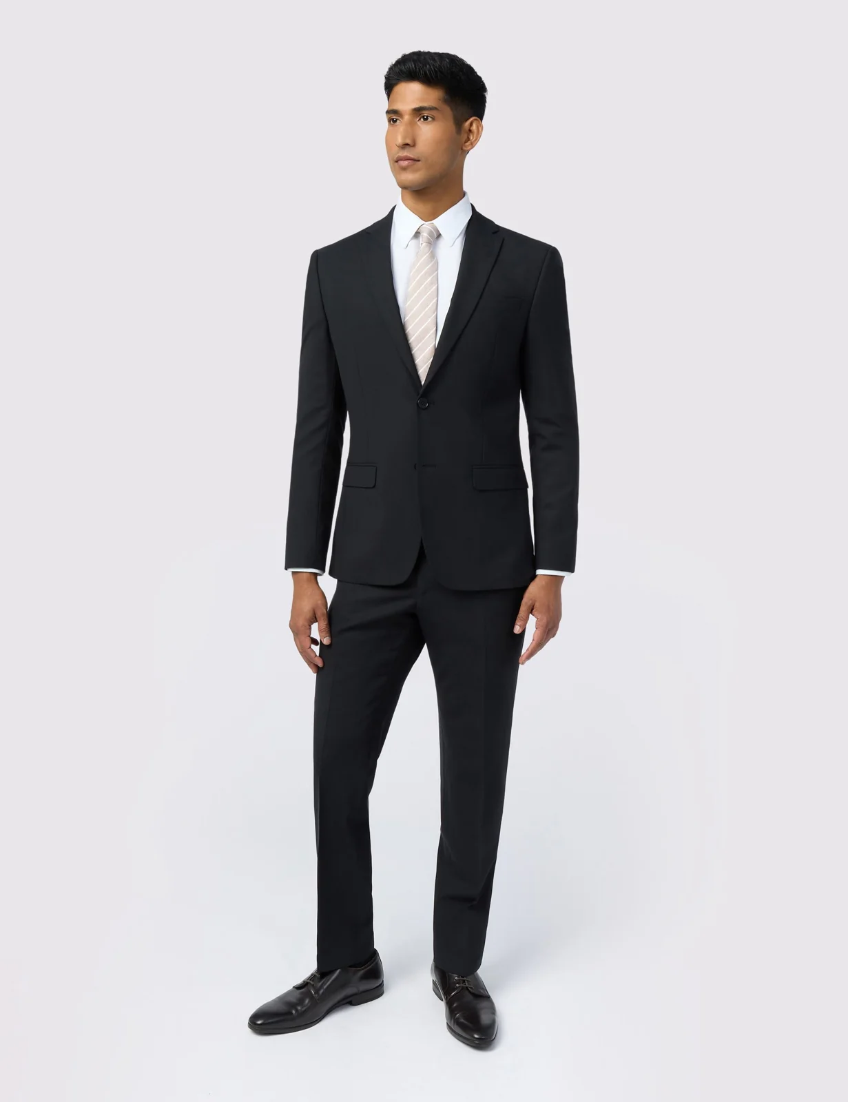 Slim Fit Performance Wool Rich Suit Jacket thumbnail 4