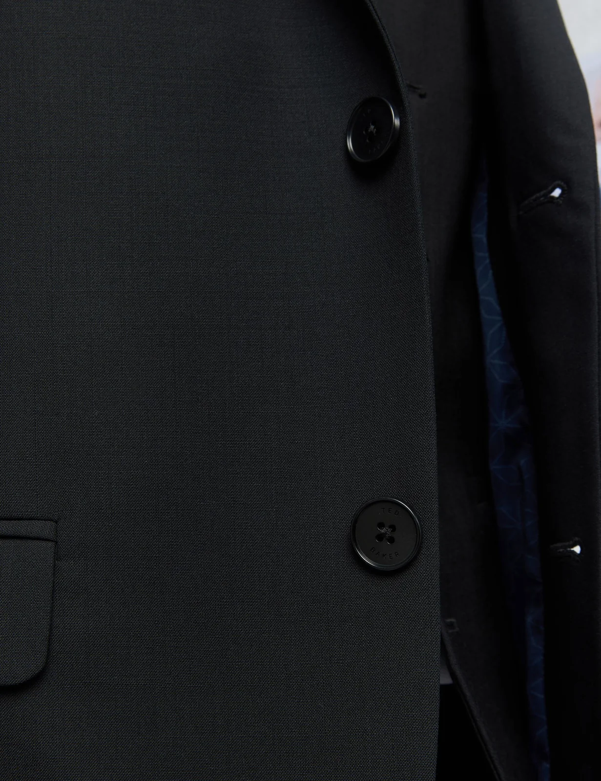 Slim Fit Performance Wool Rich Suit Jacket thumbnail 6