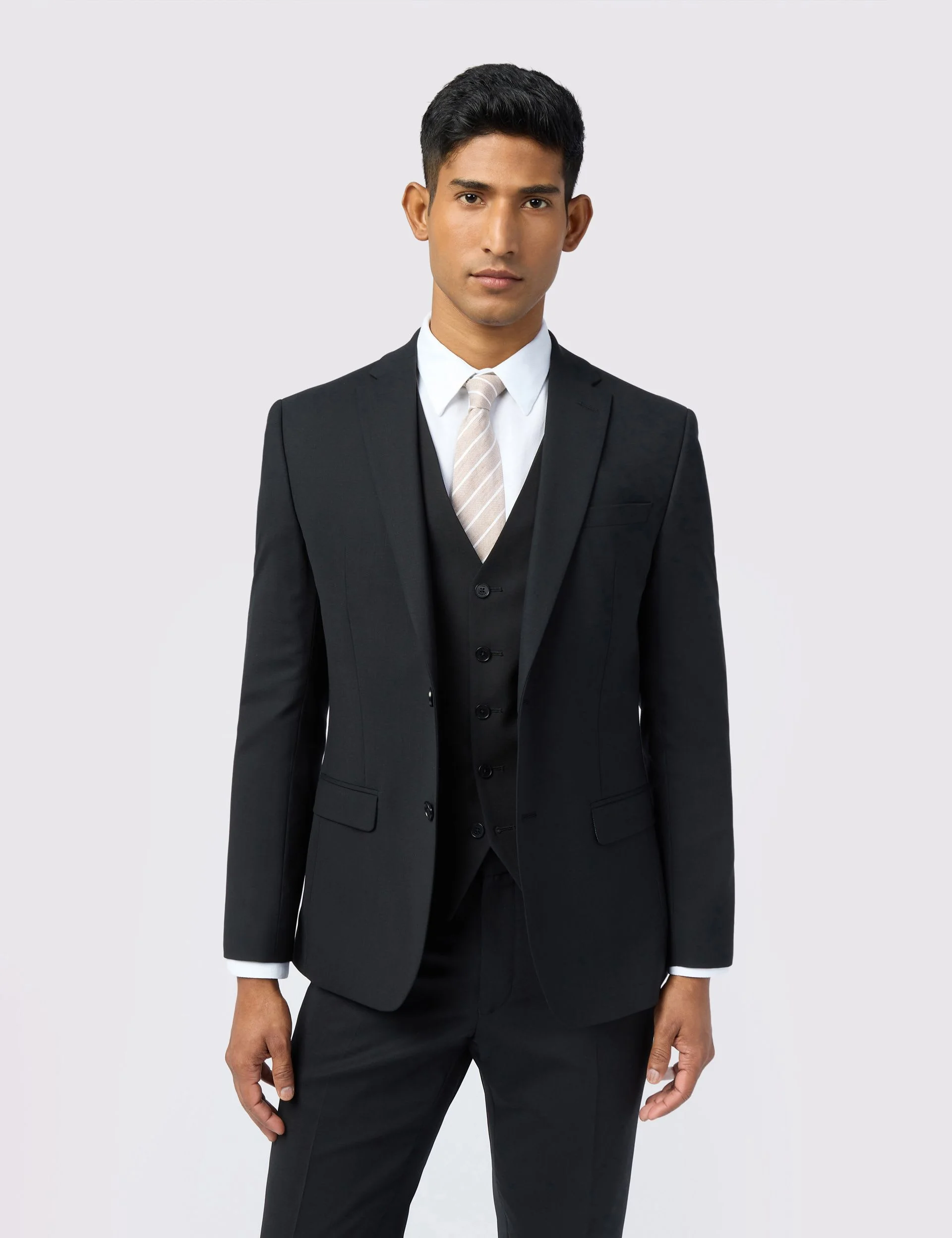 Slim Fit Performance Wool Rich Suit thumbnail 3