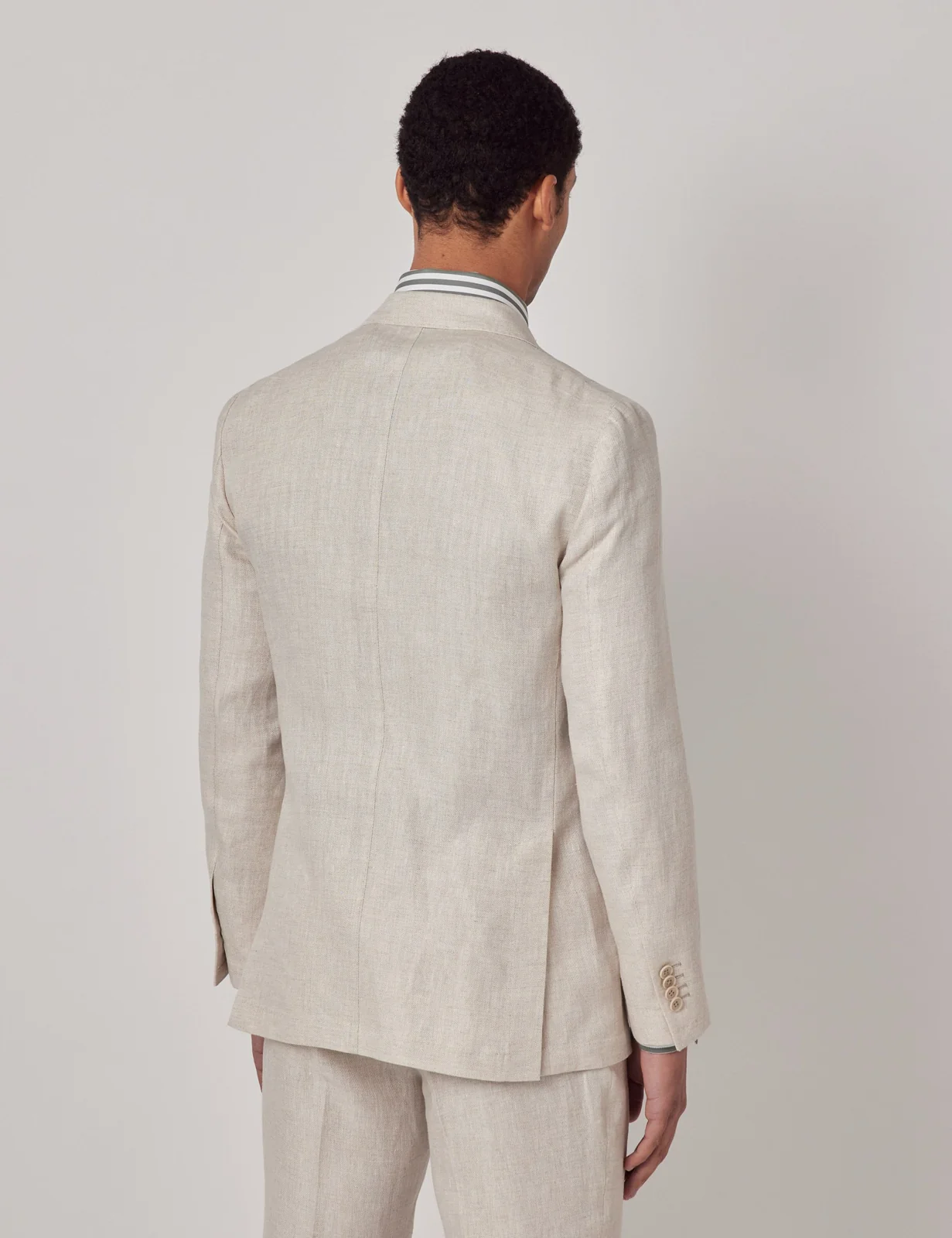 Slim Fit Pure Linen Suit Jacket thumbnail 2