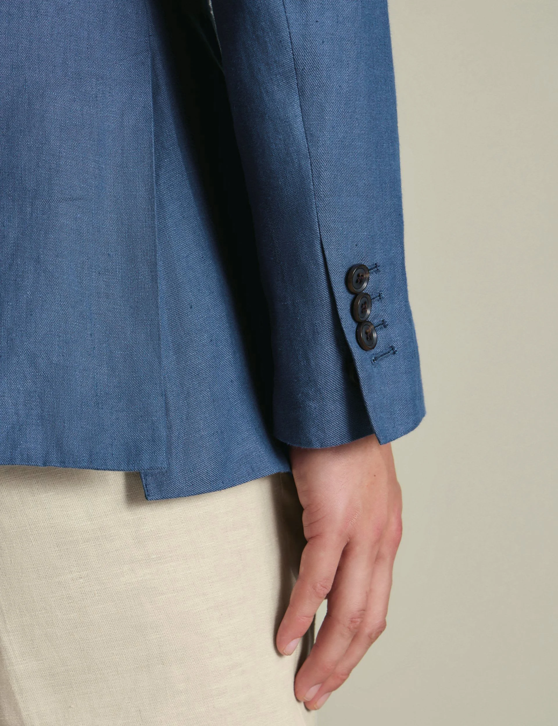 Slim Fit Pure Linen Twill Suits thumbnail 5