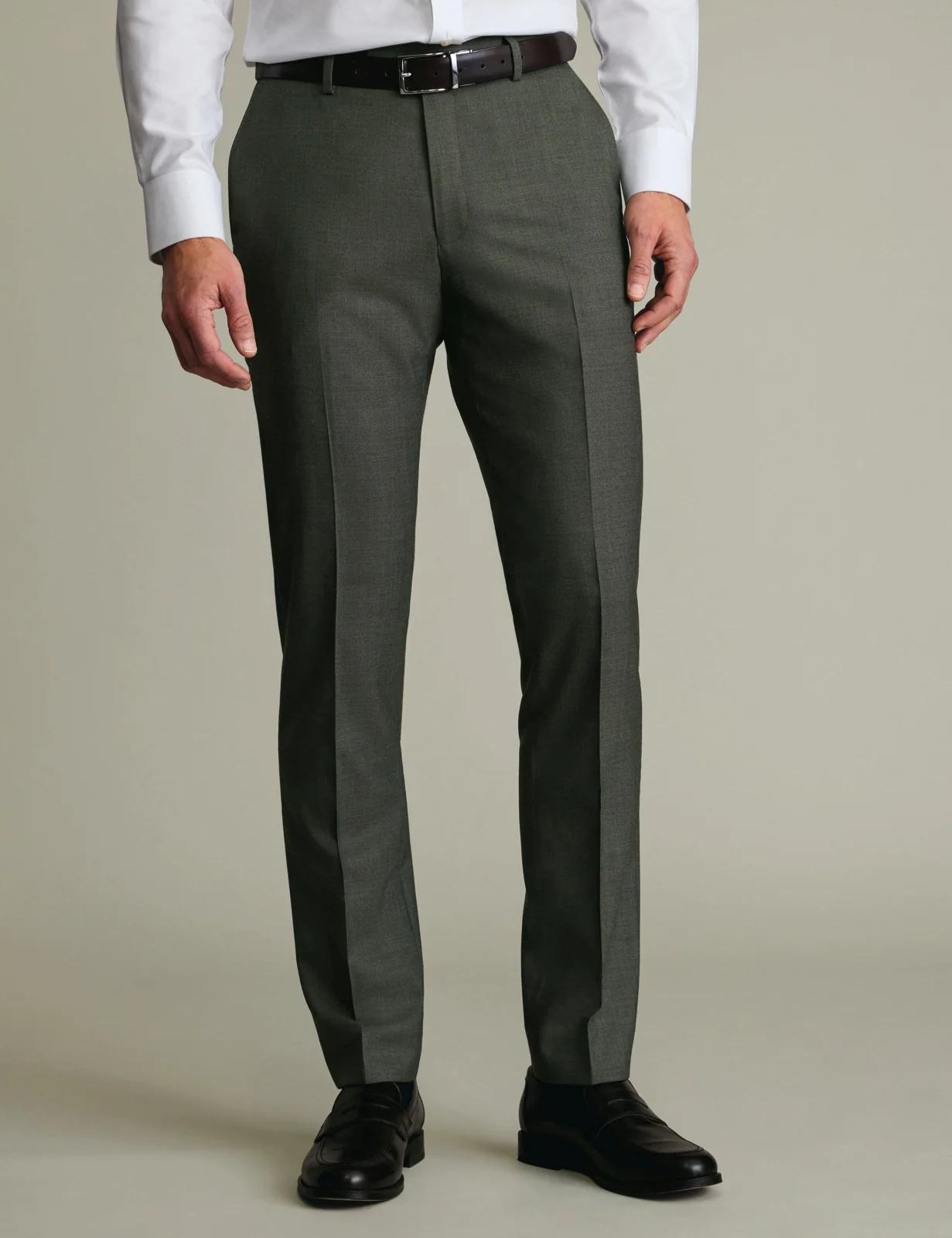 Slim Fit Pure Wool Double Breasted Suit thumbnail 2
