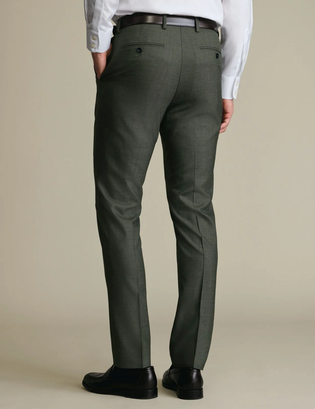 Slim Fit Pure Wool Double Breasted Suit thumbnail 6