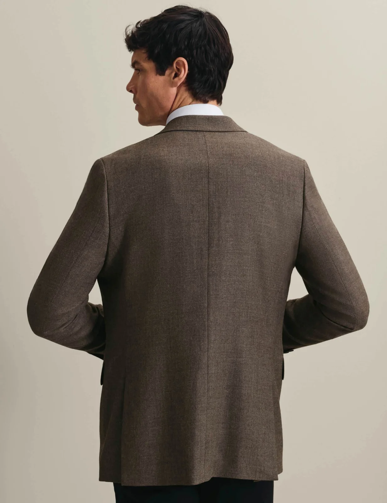Slim Fit Pure Wool Textured Jacket thumbnail 3