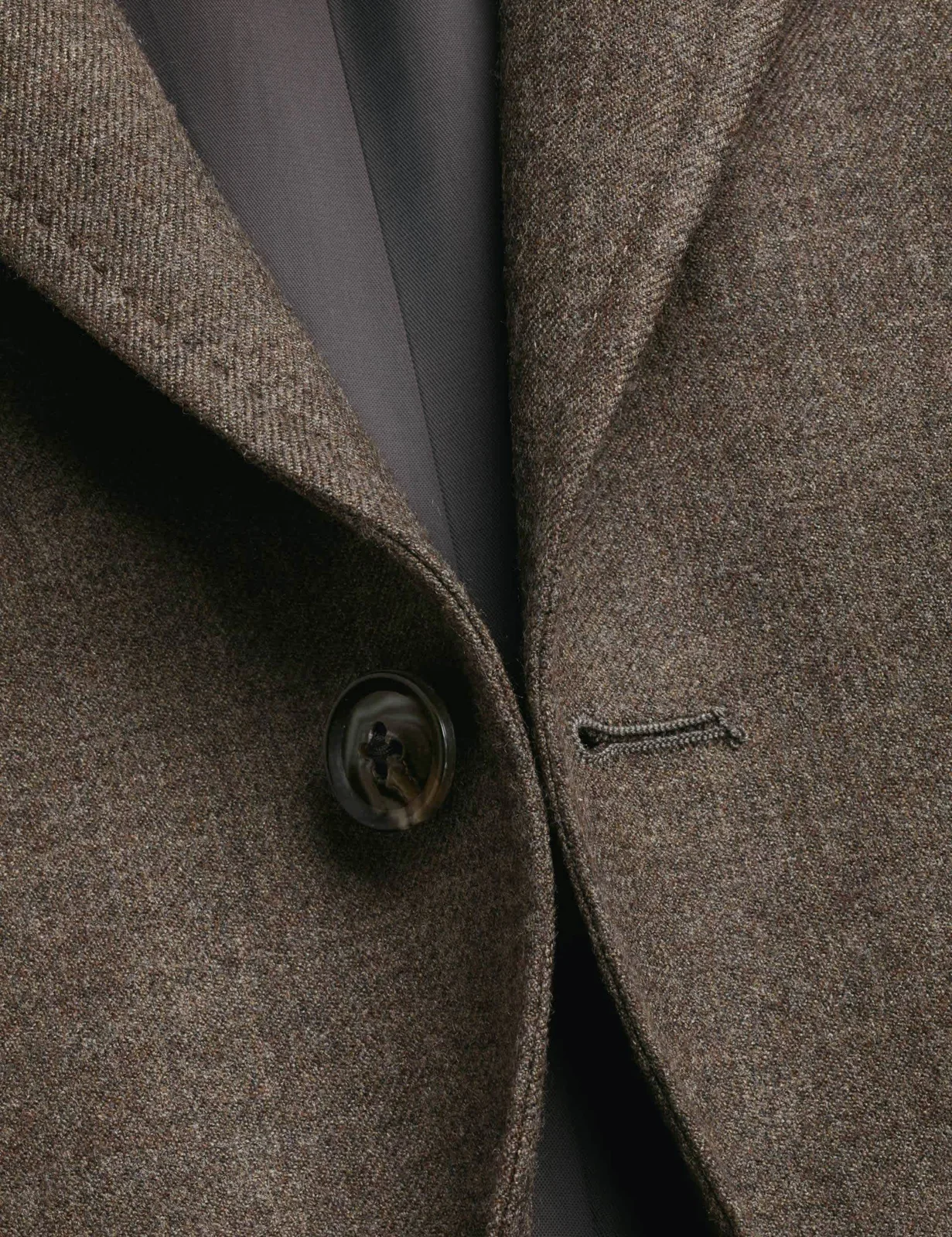 Slim Fit Pure Wool Textured Jacket thumbnail 6