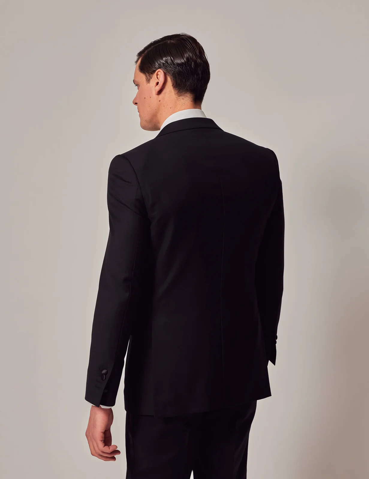 Slim Fit Pure Wool Tuxedo Jacket thumbnail 3