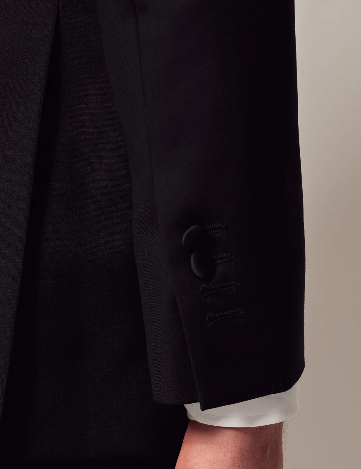 Slim Fit Pure Wool Tuxedo Jacket thumbnail 6