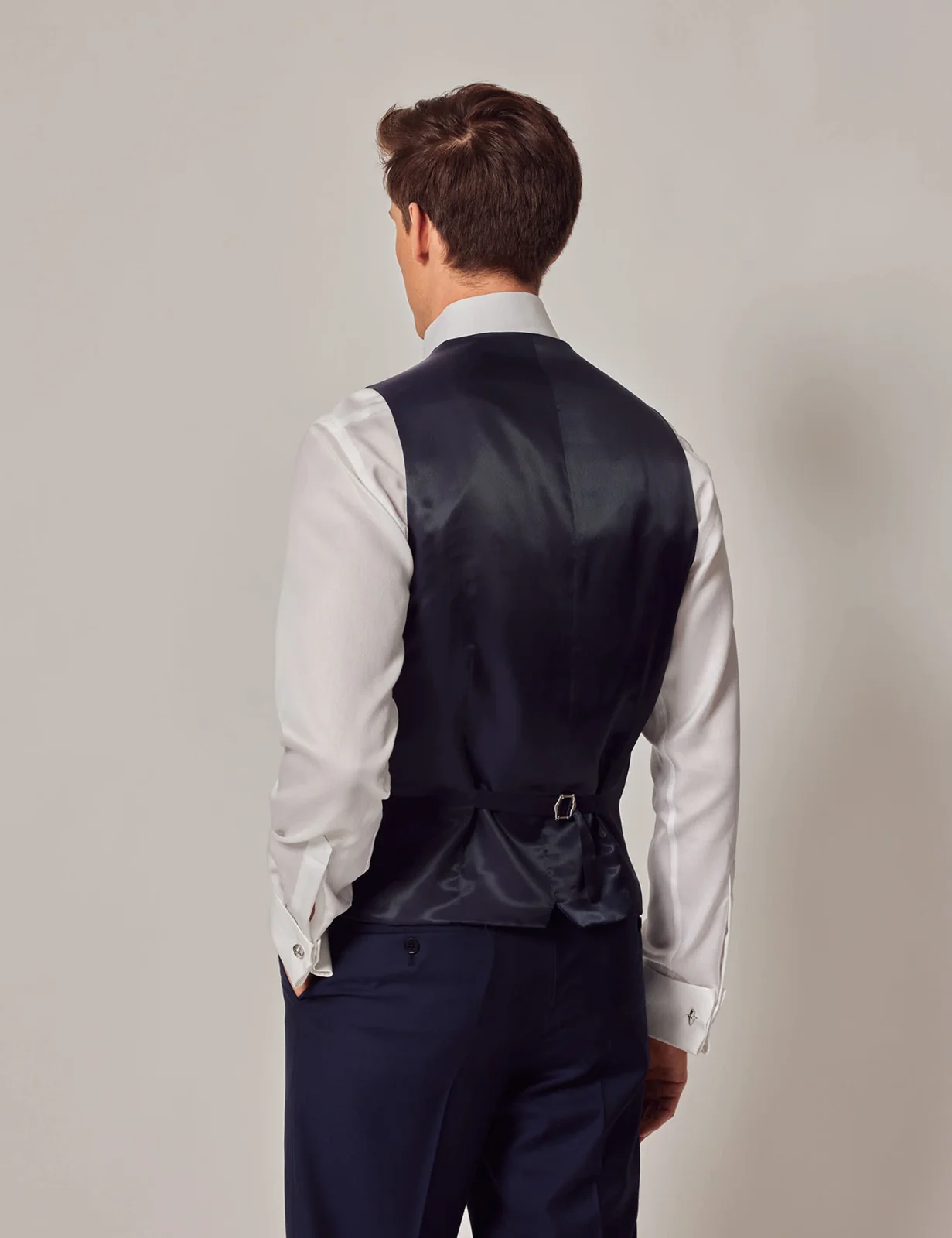 Slim Fit Pure Wool Twill Suit thumbnail 3