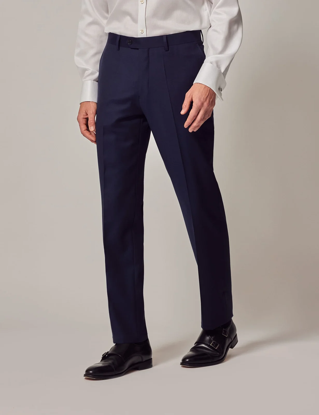 Slim Fit Pure Wool Twill Suit thumbnail 4