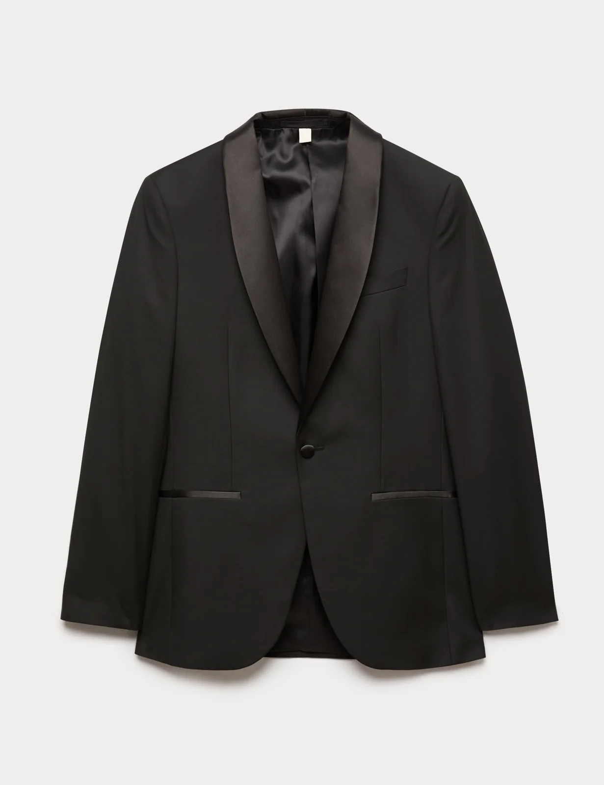 Slim Fit Shawl Collar Stretch Tuxedo Jacket thumbnail 2