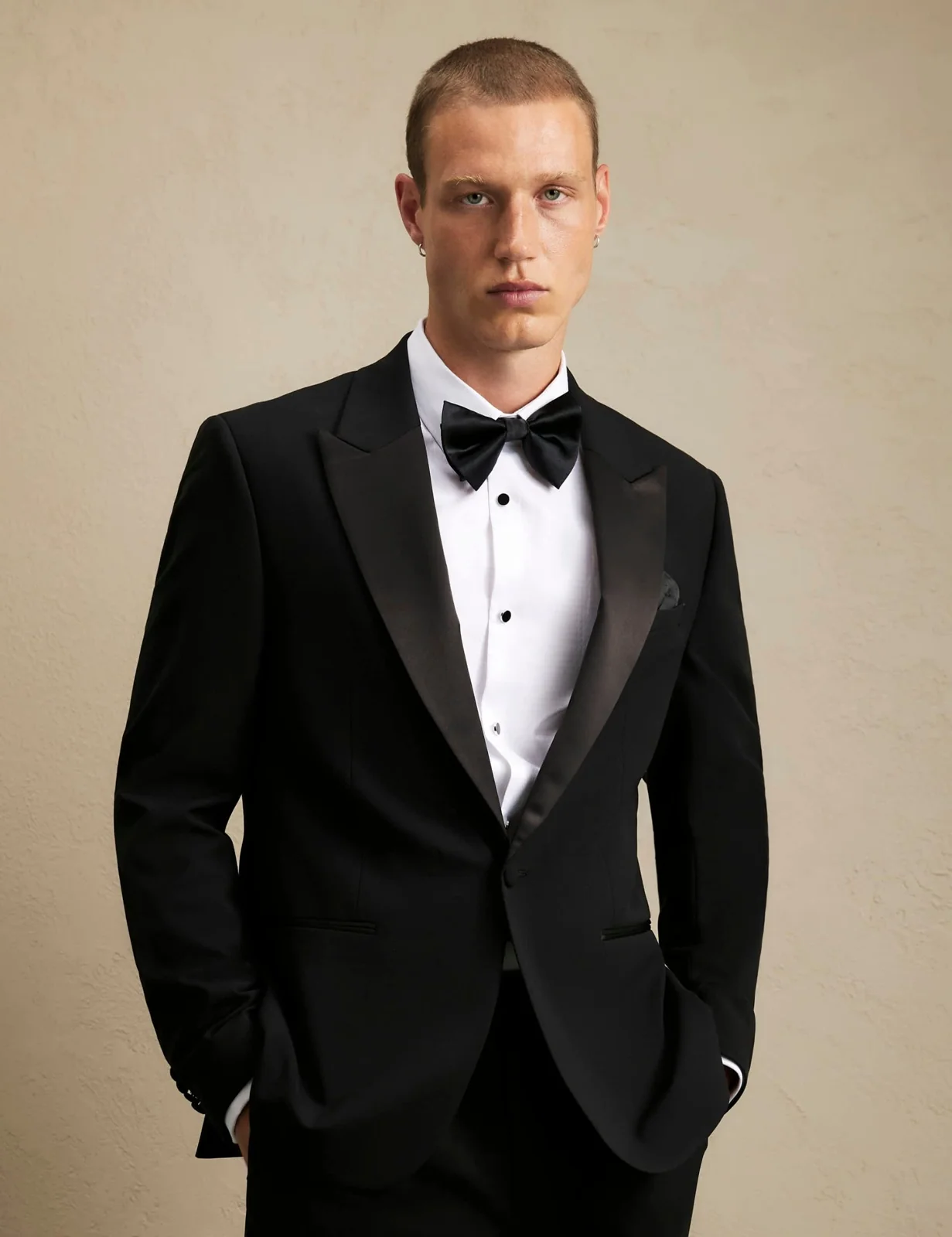 Slim Fit Single Breasted Tuxedo Jacket