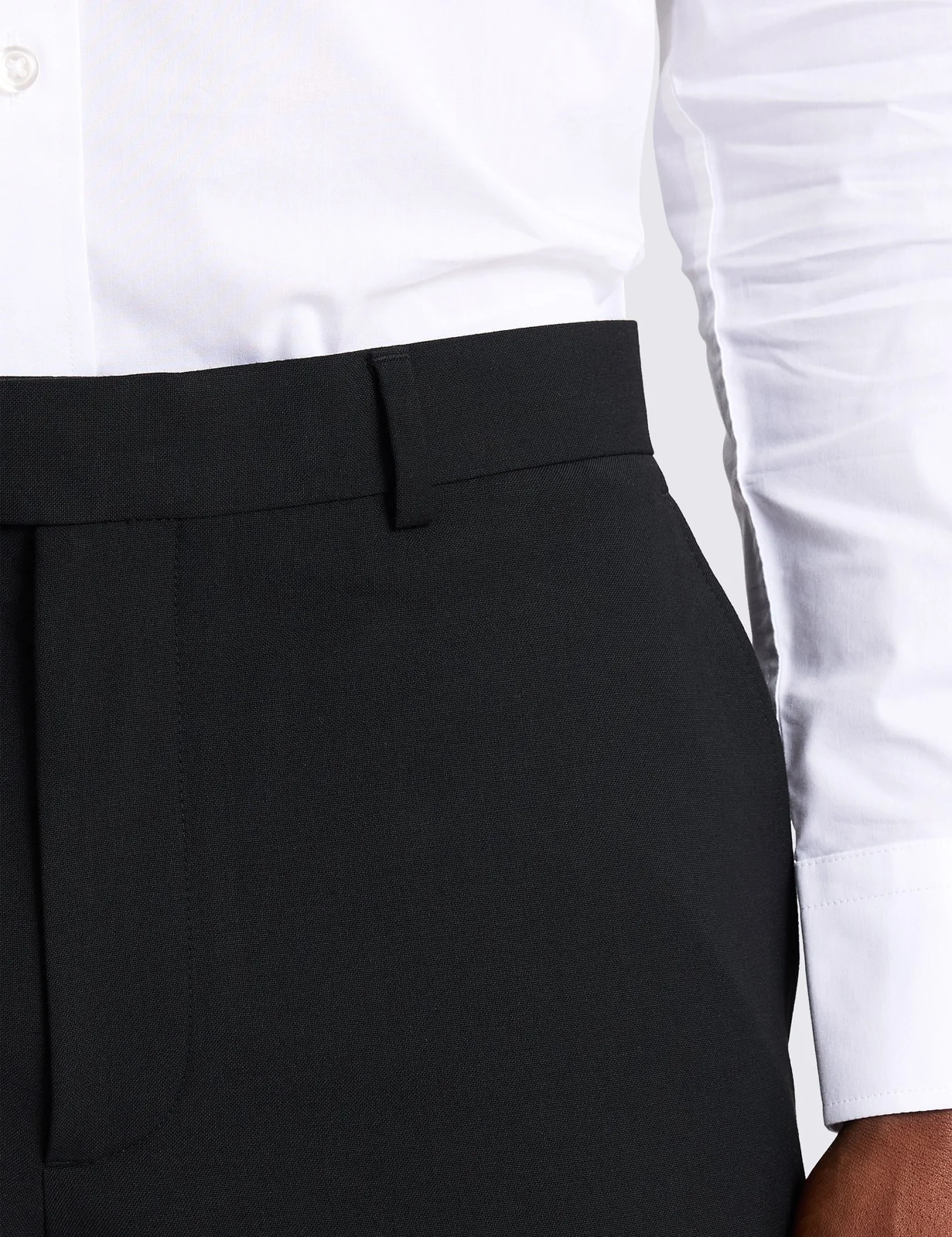 Slim Fit Stretch Suit Trousers thumbnail 2
