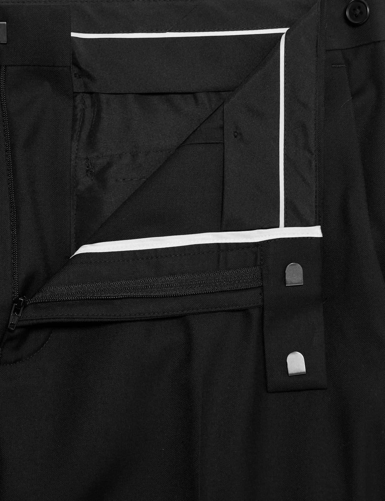 Slim Fit Stretch Tuxedo Trousers thumbnail 3