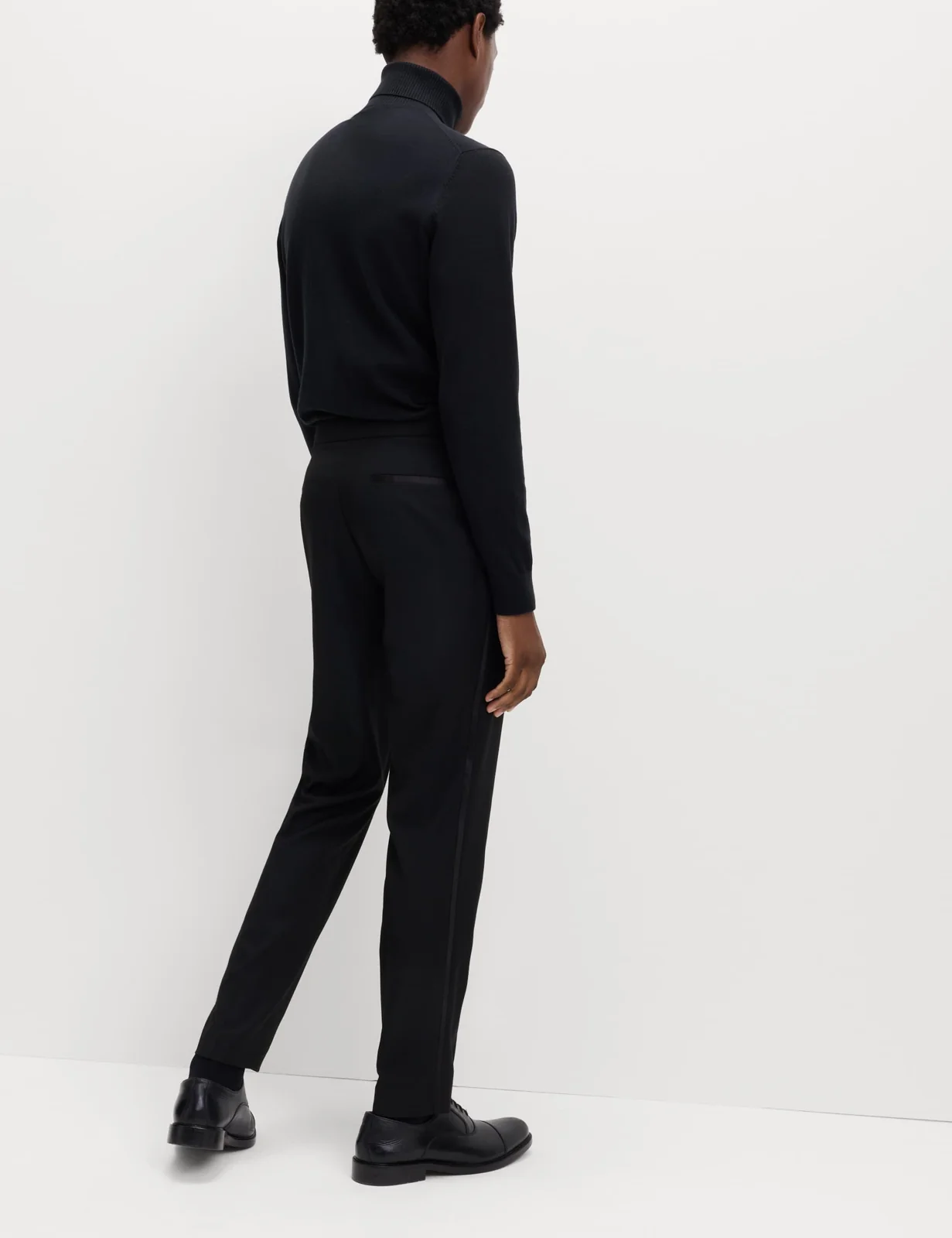 Slim Fit Stretch Tuxedo Trousers thumbnail 6