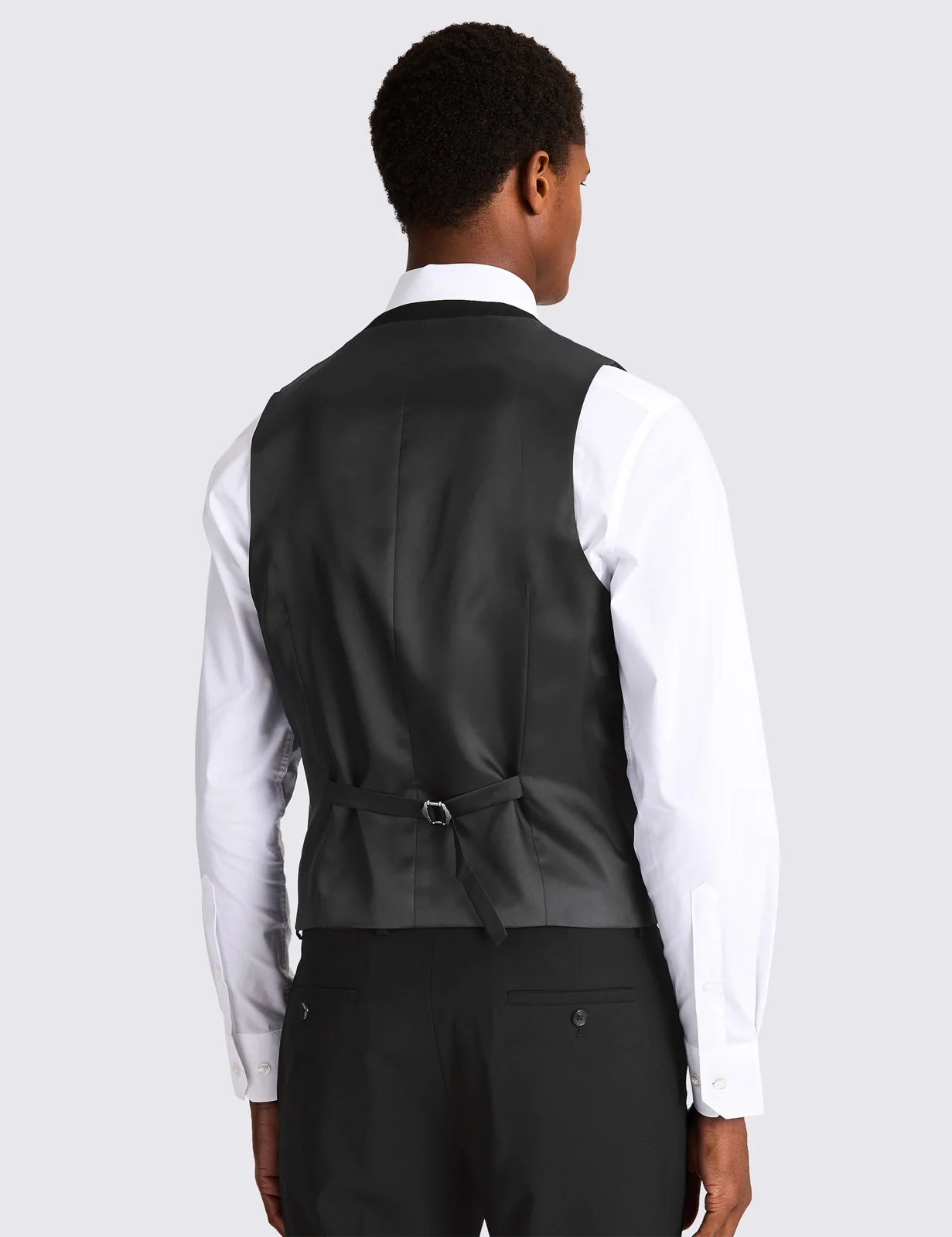 Slim Fit Stretch Waistcoat thumbnail 3