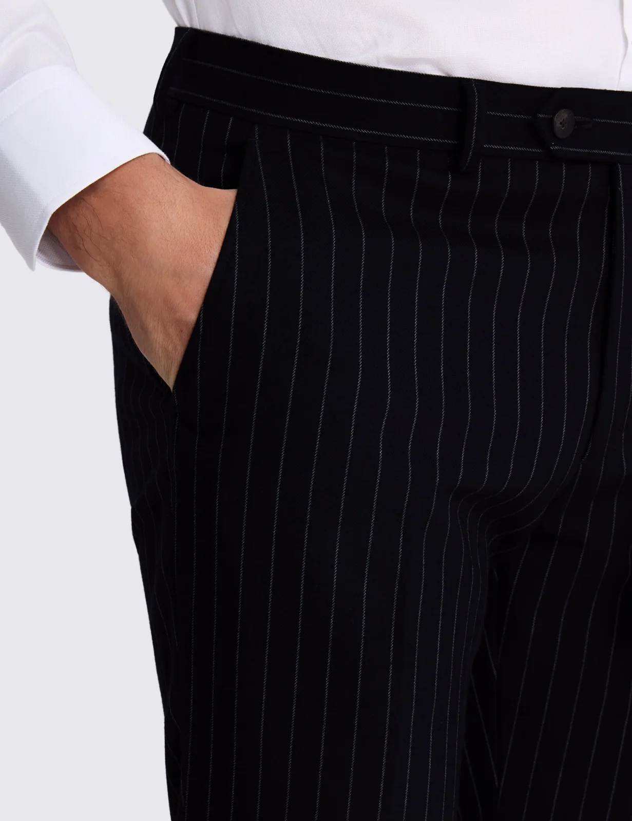 Slim Fit Stripe Suit Trousers thumbnail 3