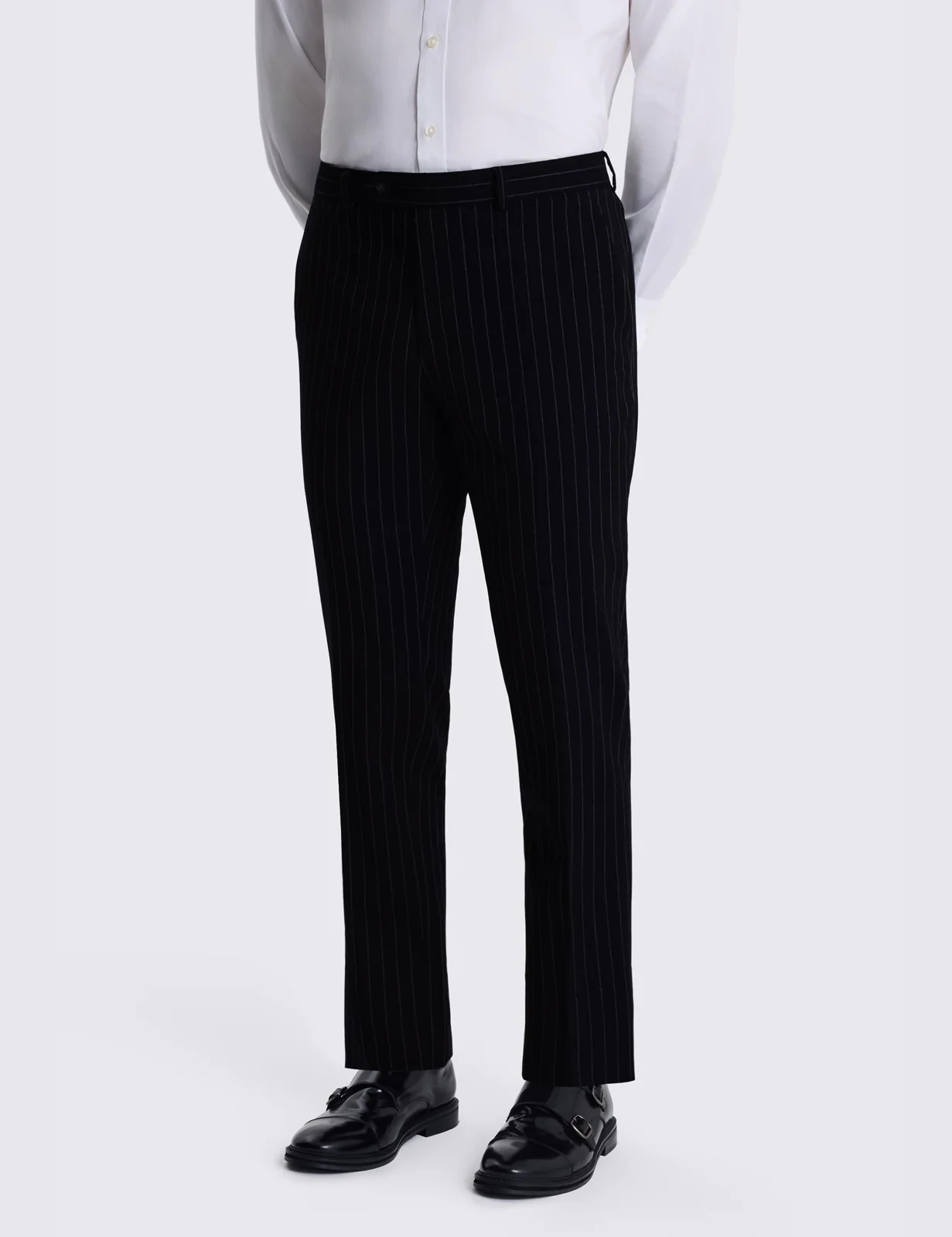 Slim Fit Stripe Suit Trousers primary image