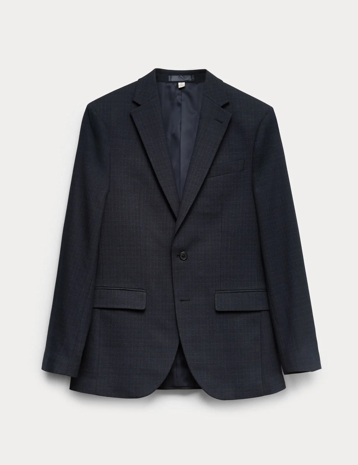 Slim Fit Textured Stretch Jacket thumbnail 2