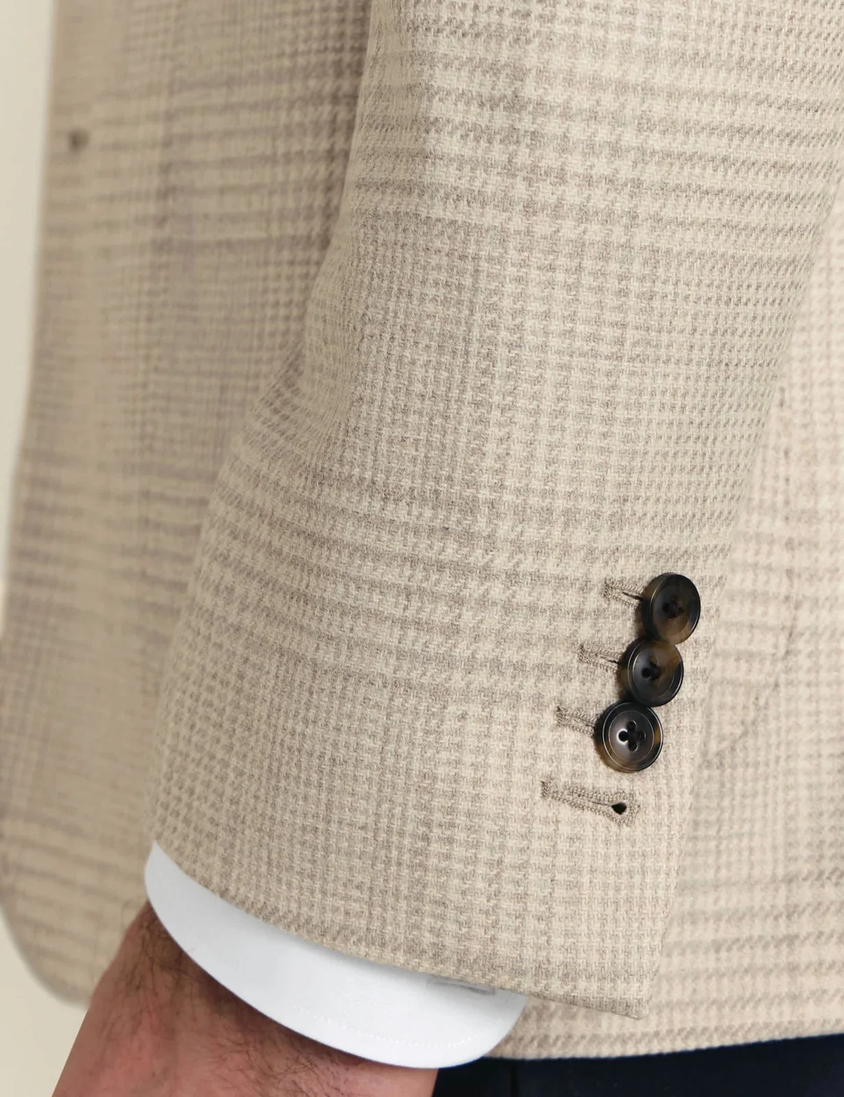 Slim Fit Wool Rich Check Blazer thumbnail 6
