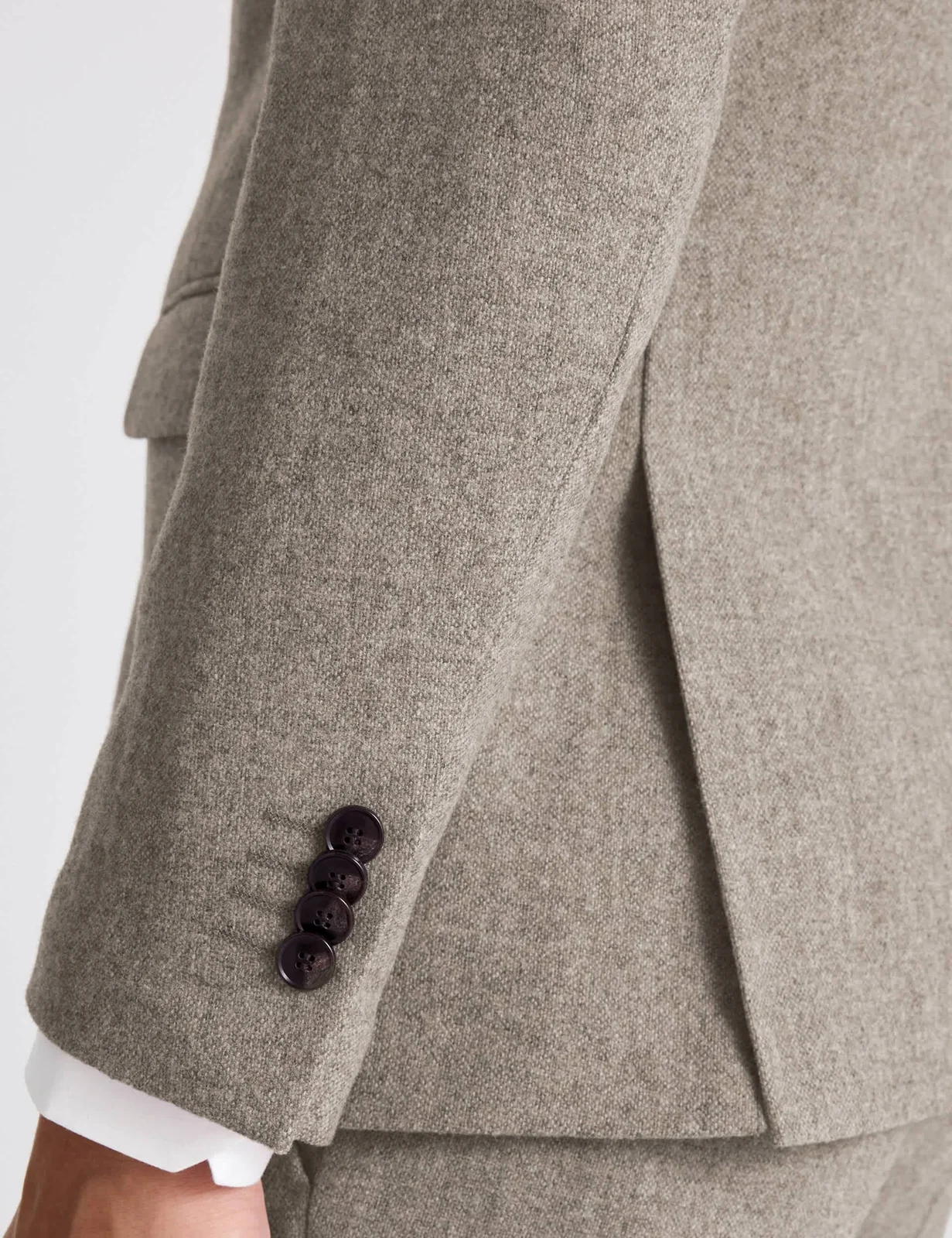 Slim Fit Wool Rich Donegal Tweed Suit Jacket thumbnail 6