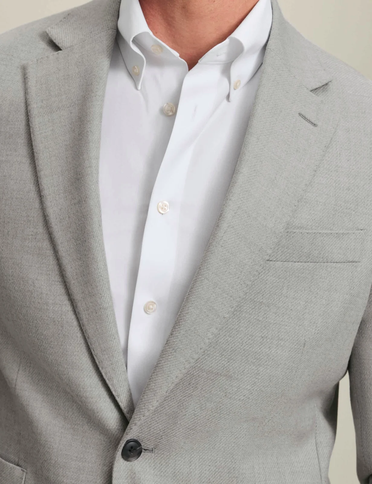 Slim Fit Wool Rich Jacket With Silk thumbnail 5
