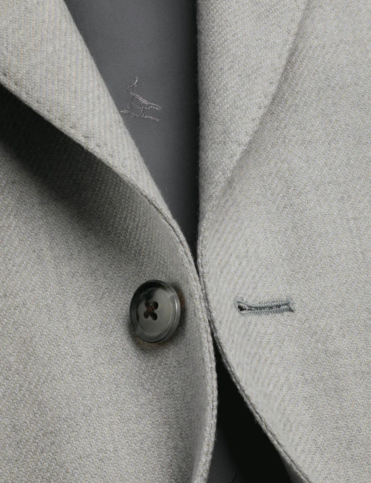 Slim Fit Wool Rich Jacket With Silk thumbnail 6