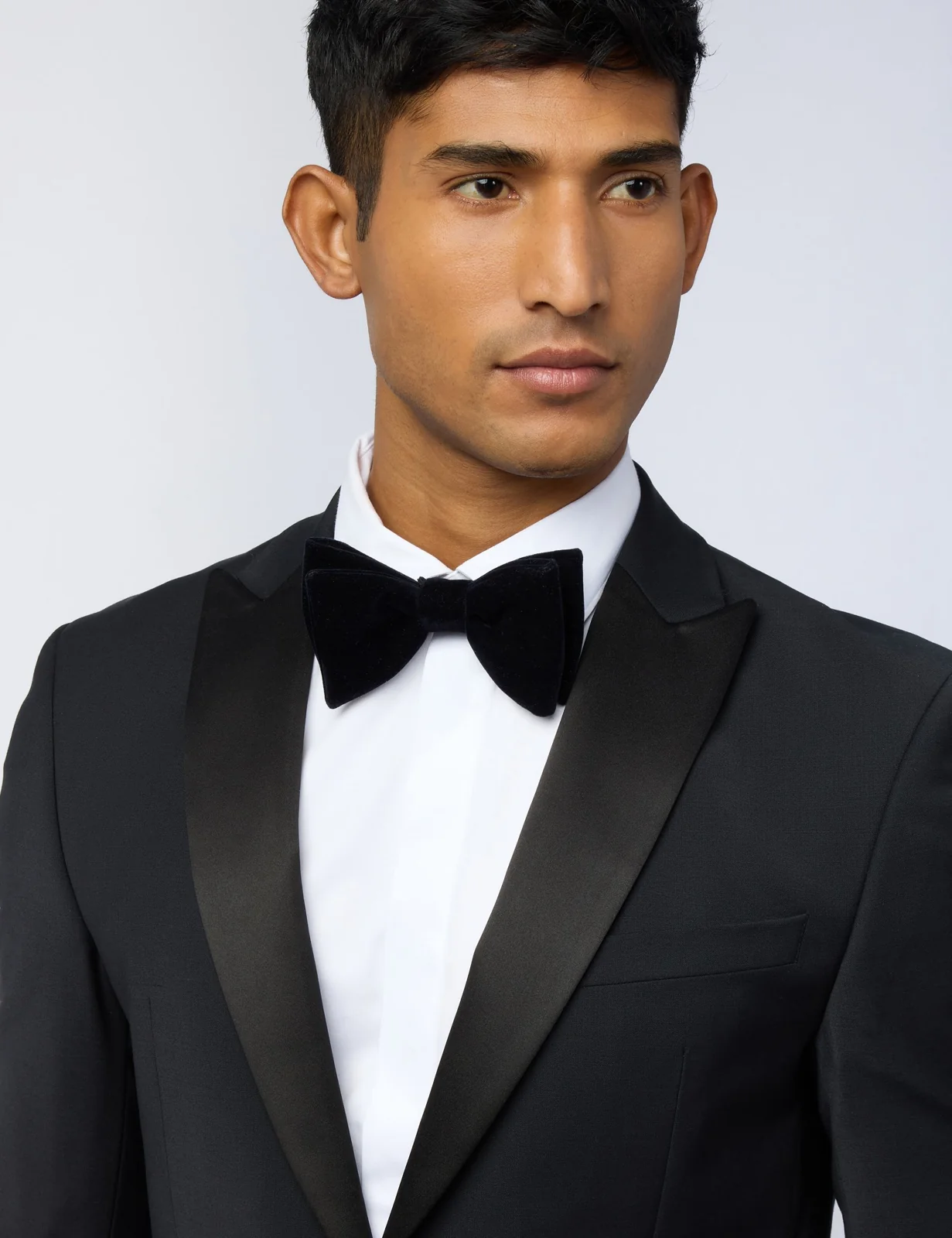 Slim Fit Wool Rich Performance Tuxedo Jacket thumbnail 3