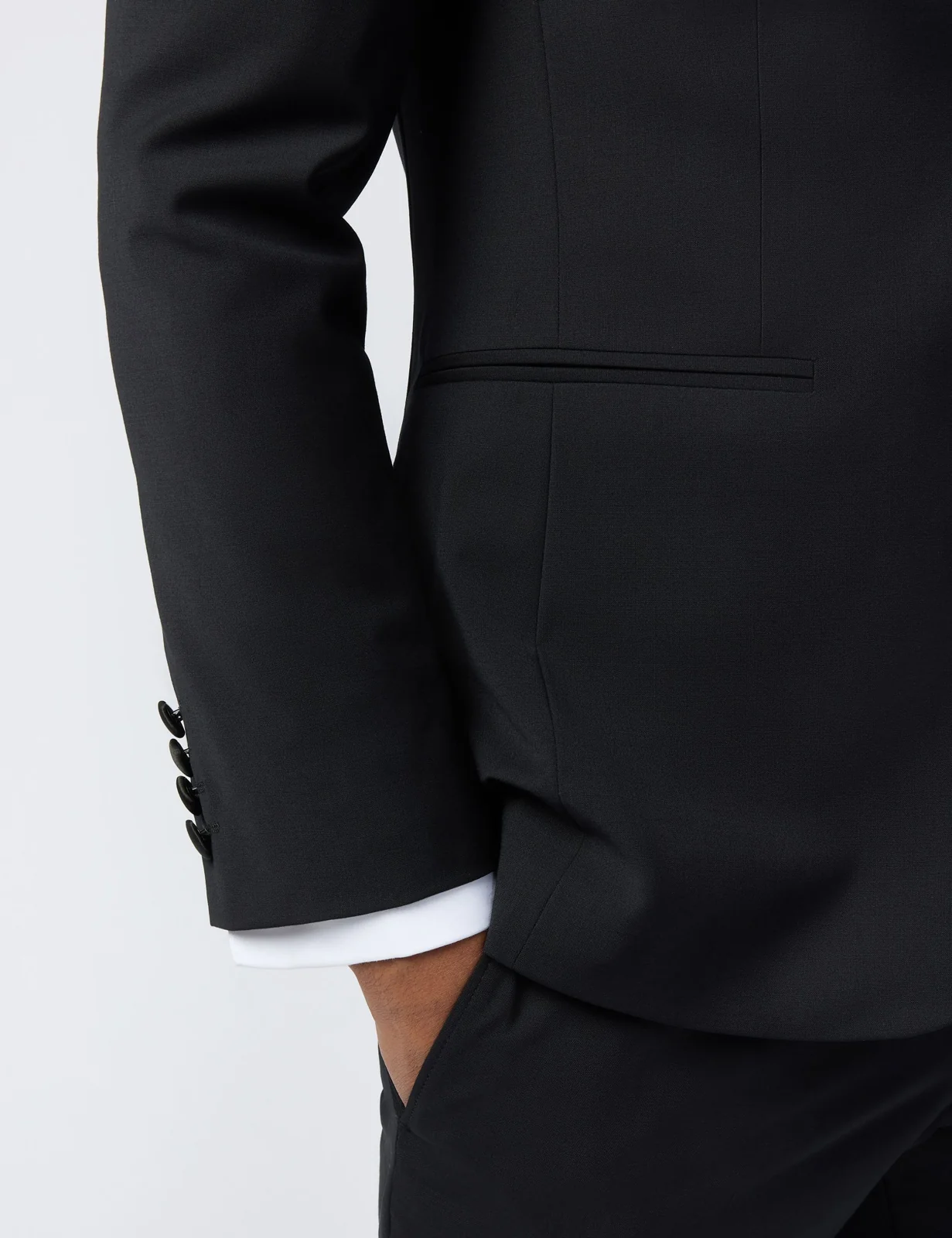 Slim Fit Wool Rich Performance Tuxedo Suit thumbnail 6