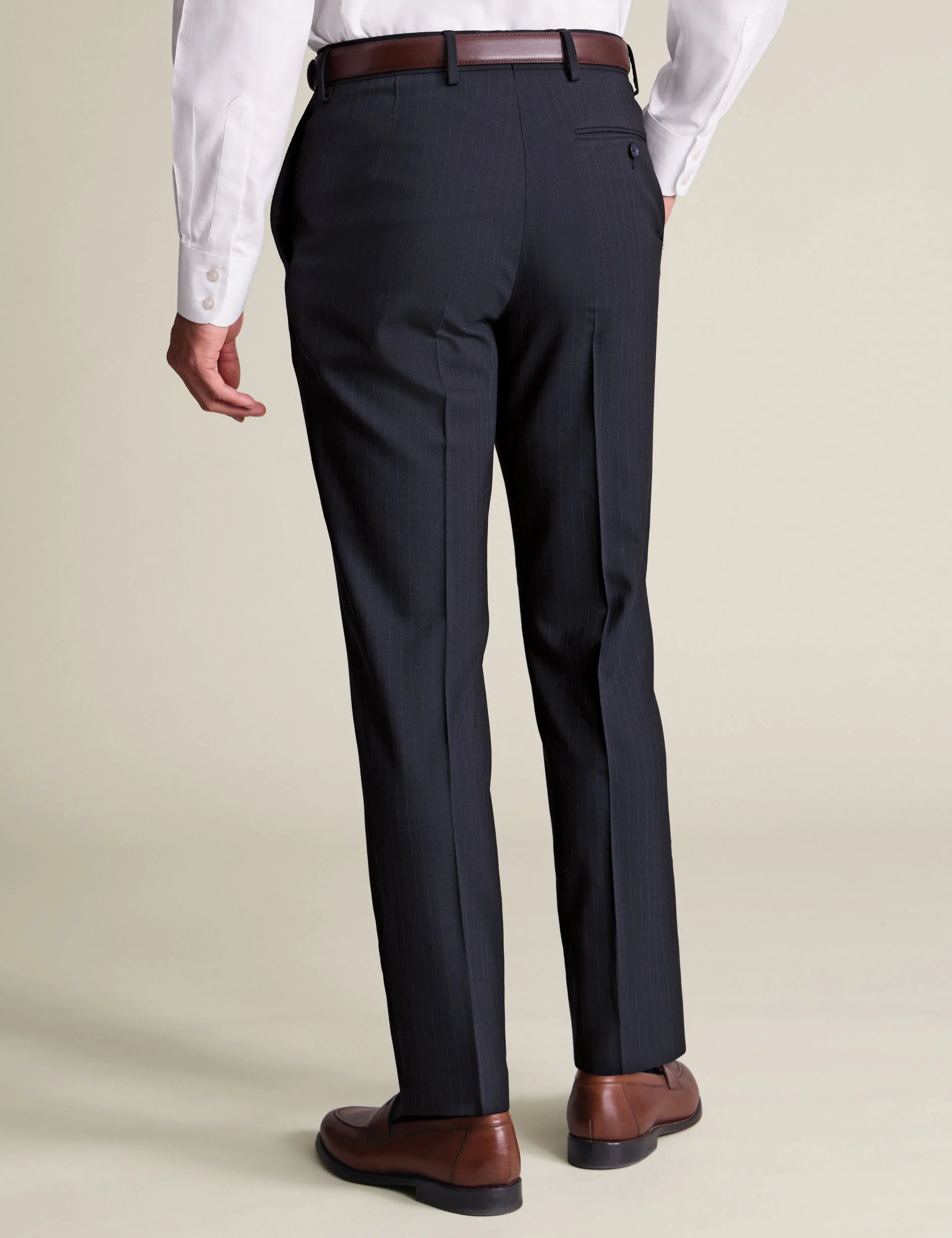 Slim Fit Wool Rich Pinstripe Suit thumbnail 4