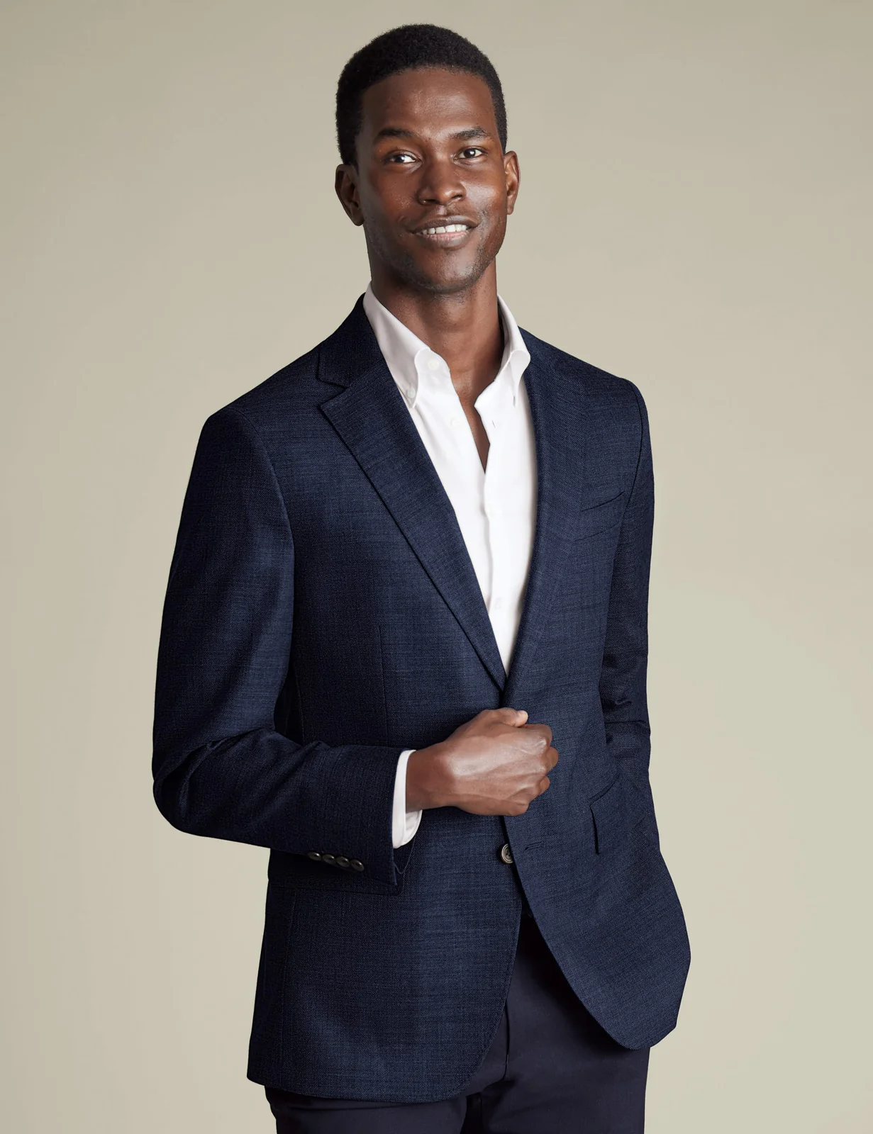 Slim Fit Wool Rich Stretch Suit Jacket thumbnail 2