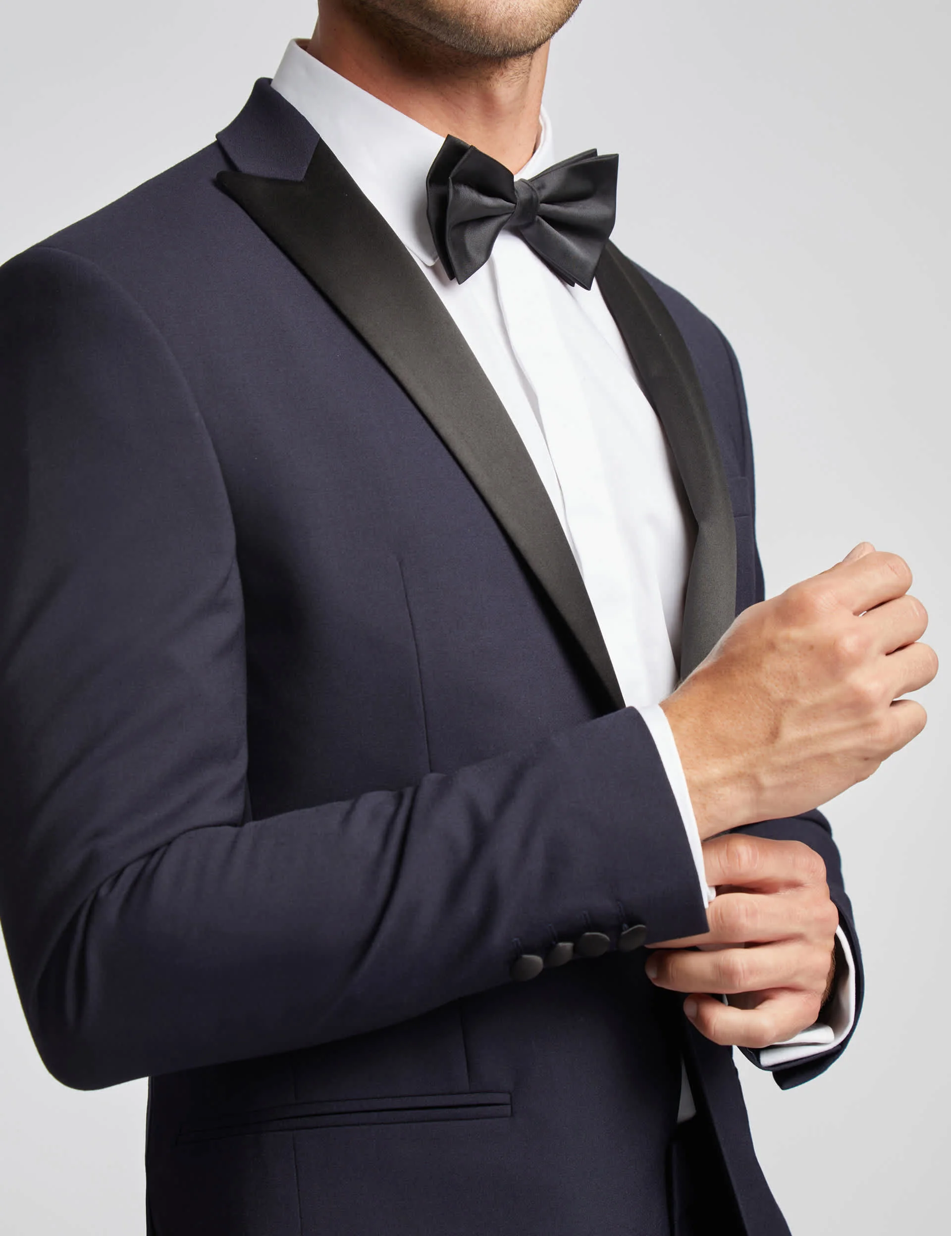Slim Fit Wool Rich Tuxedo Suit thumbnail 2
