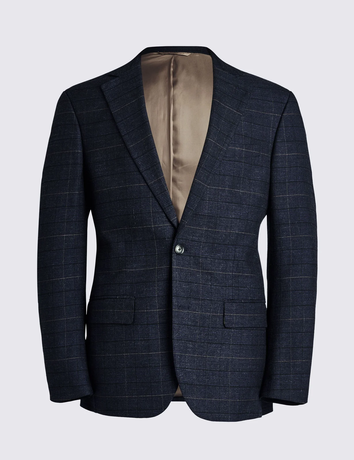 Tailored Fit Check Suit Jacket thumbnail 2