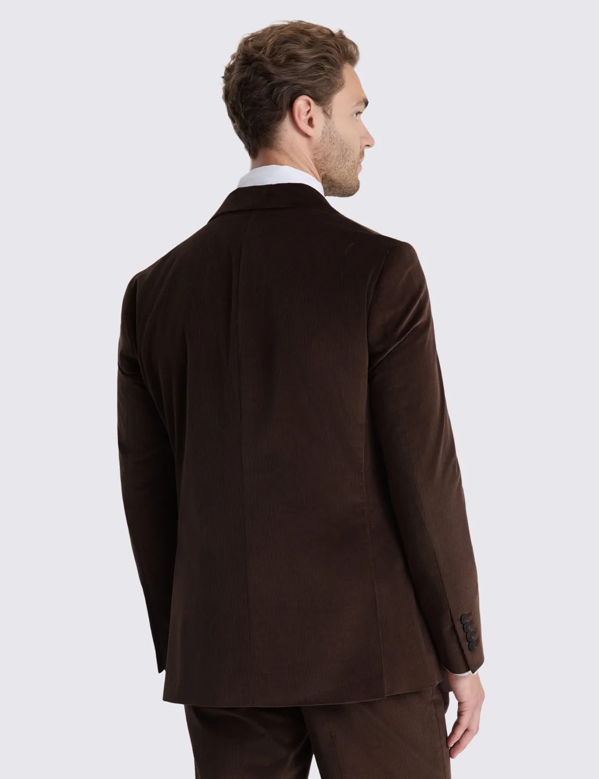 Tailored Fit Cord Stretch Suit Jacket thumbnail 3