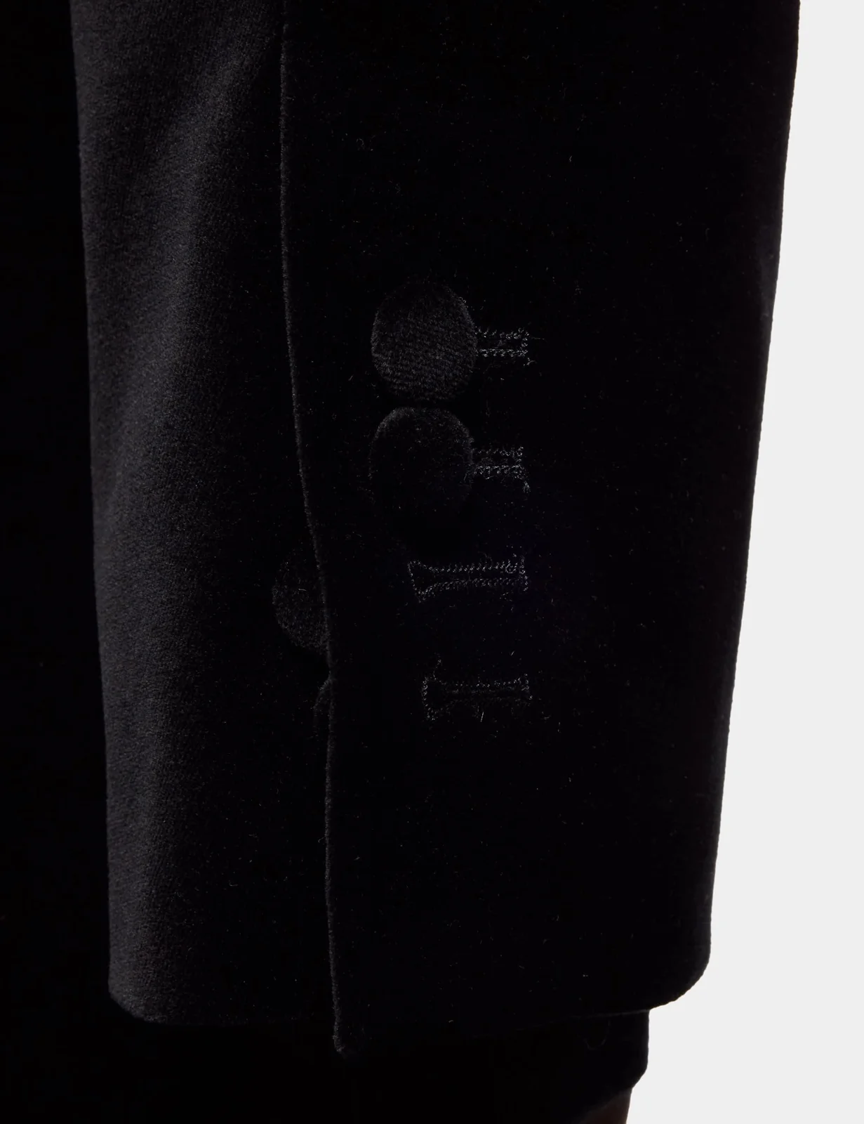 Tailored Fit Cotton Rich Double Breasted Tuxedo Jacket thumbnail 5