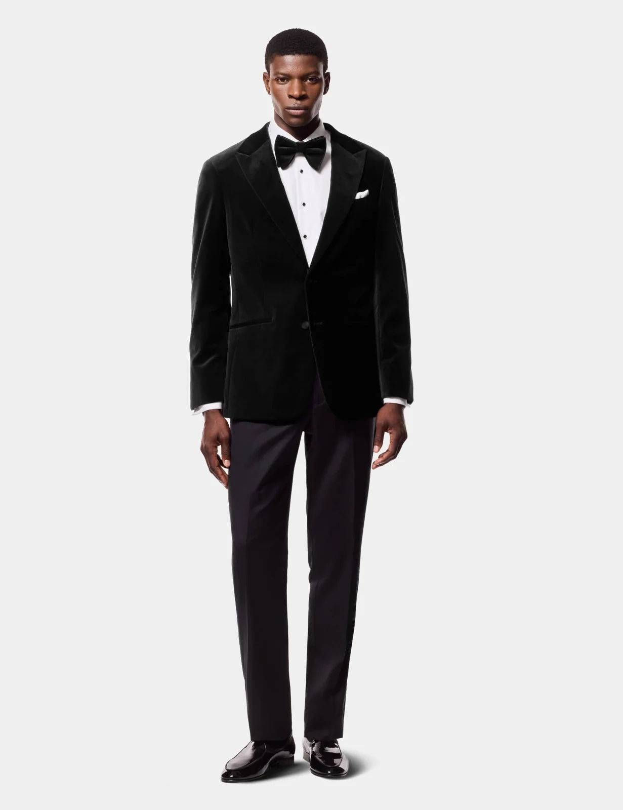 Tailored Fit Cotton Rich Tuxedo Jacket primary image