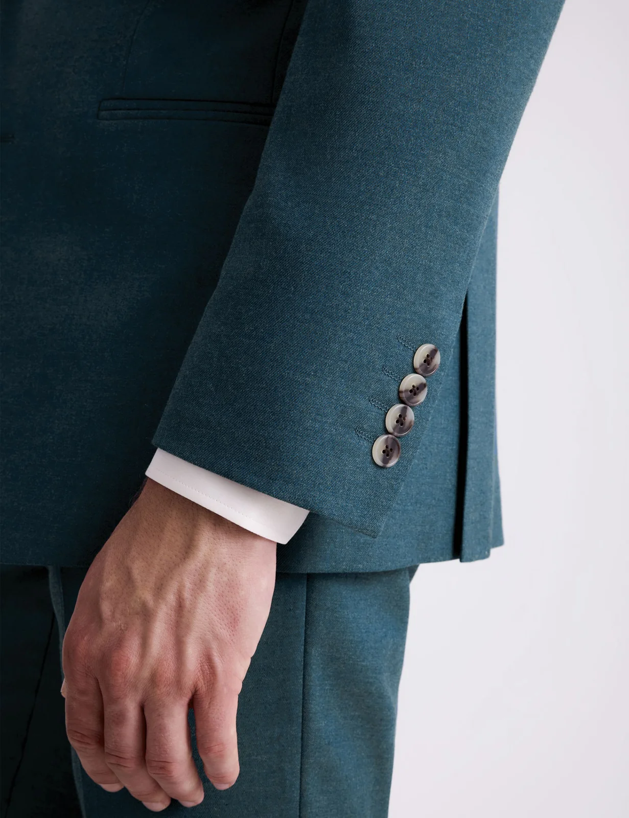 Tailored Fit Flannel Suit Jacket thumbnail 7