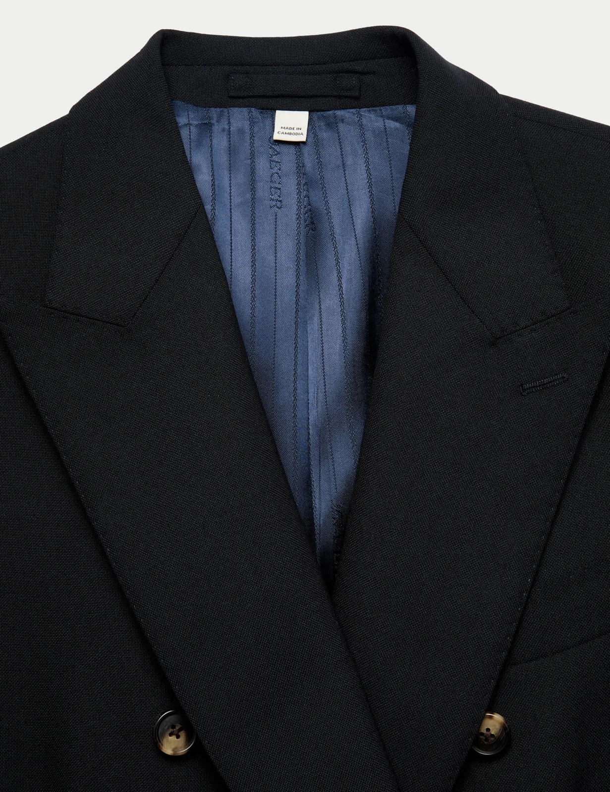 Tailored Fit Italian Pure Wool Blazer thumbnail 7